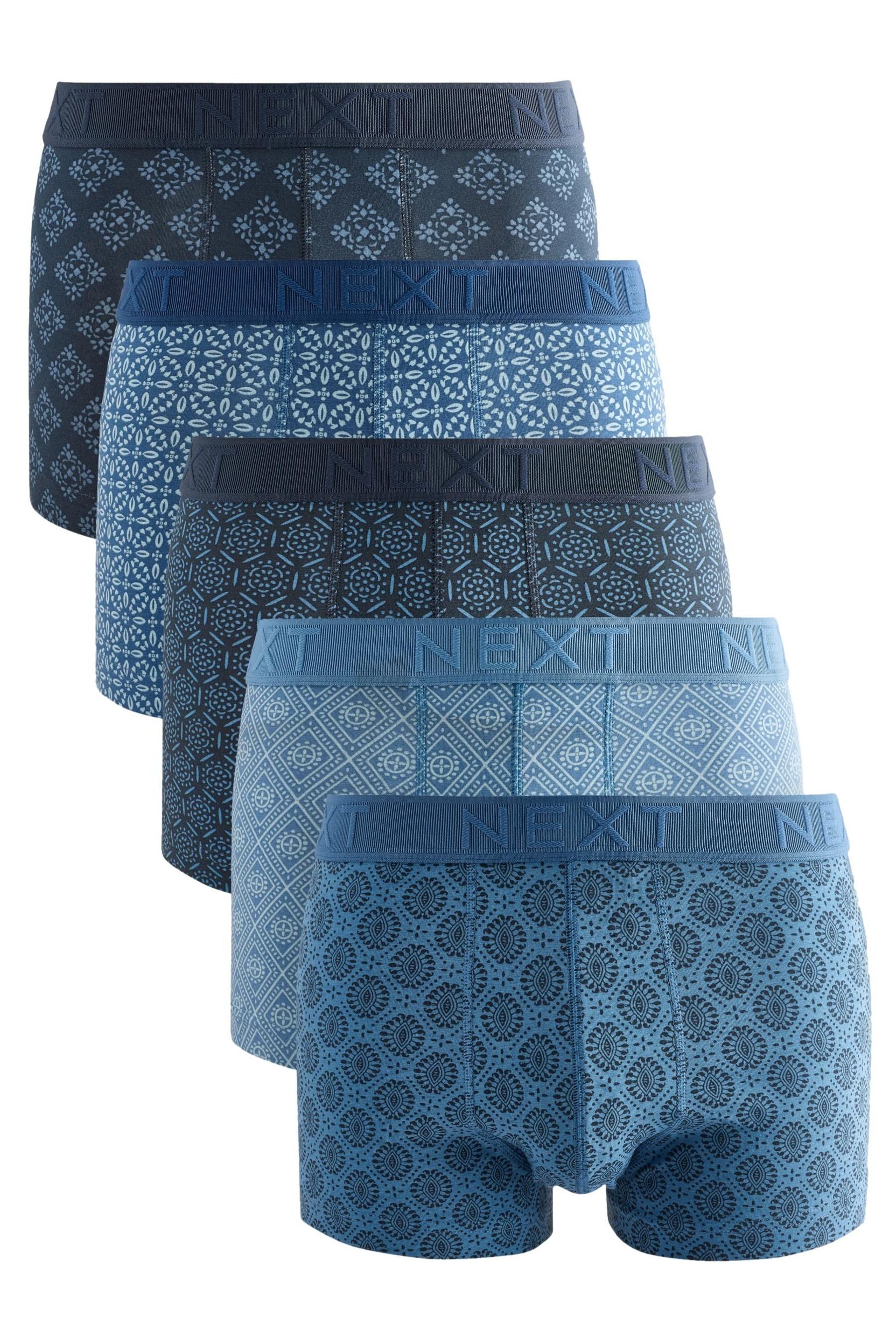 Boxershorts Hüfthohe Boxershorts, 5er-Pack