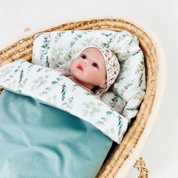 Einschlagdecke Baby Fußsack Schlafsack für Babyschale Übergang Herbst leicht wattiert, BABEES