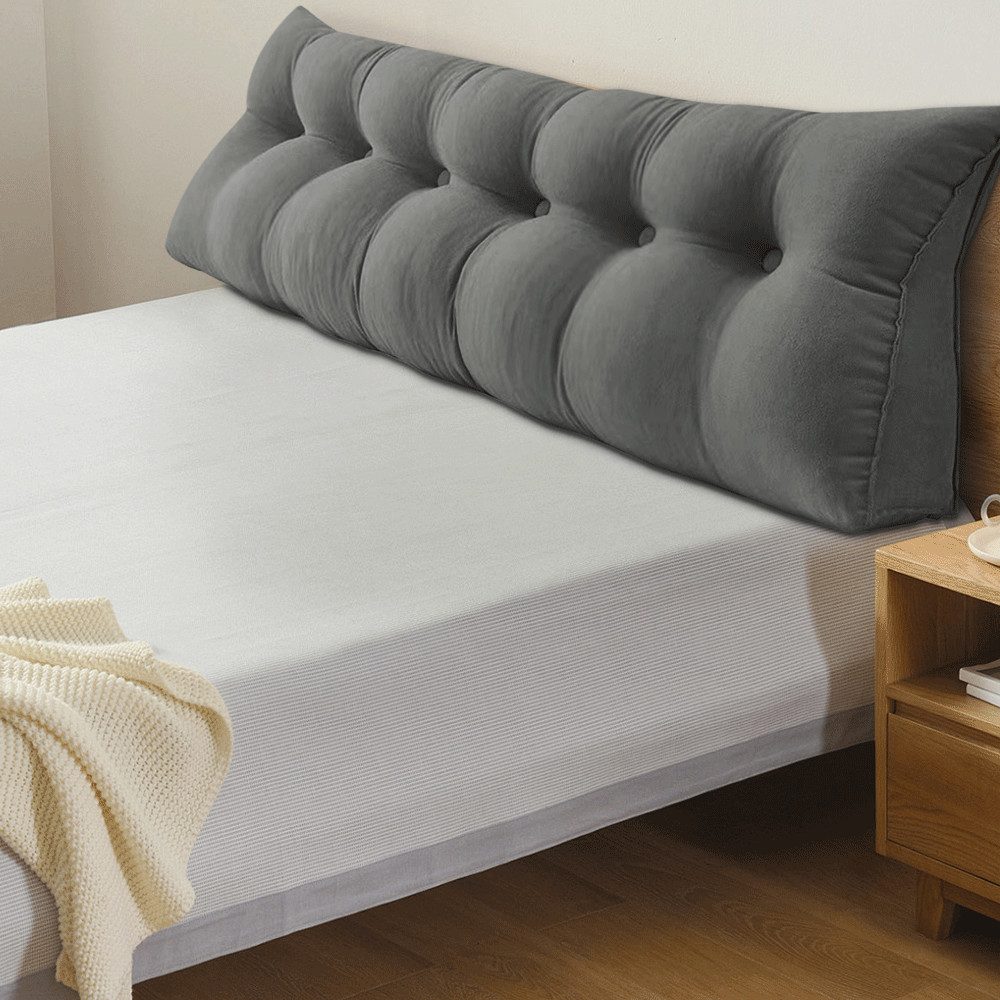 JEOBEST Rückenkissen Dreieckiges Lesekissen, Keilkissen mit Seitenfach, 1-t günstig online kaufen