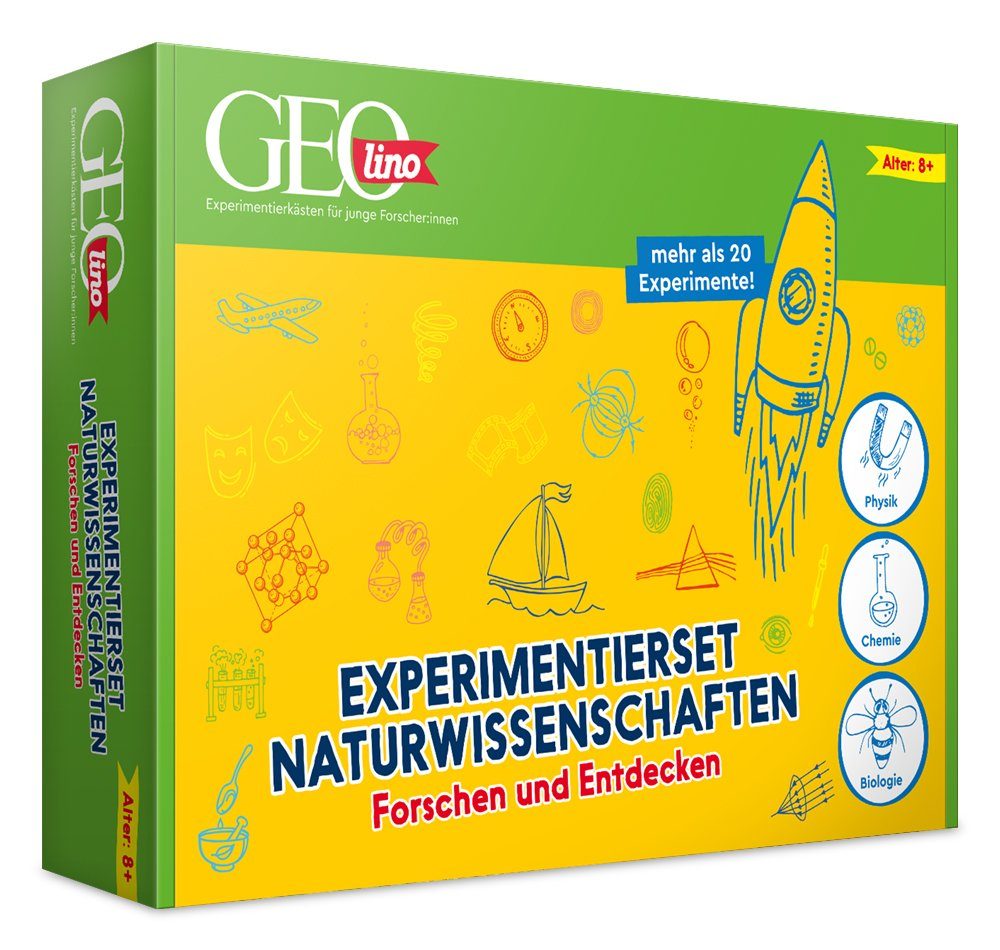 Franzis Experimentierkasten GEOlino: Experimentierset Naturwissenschaften