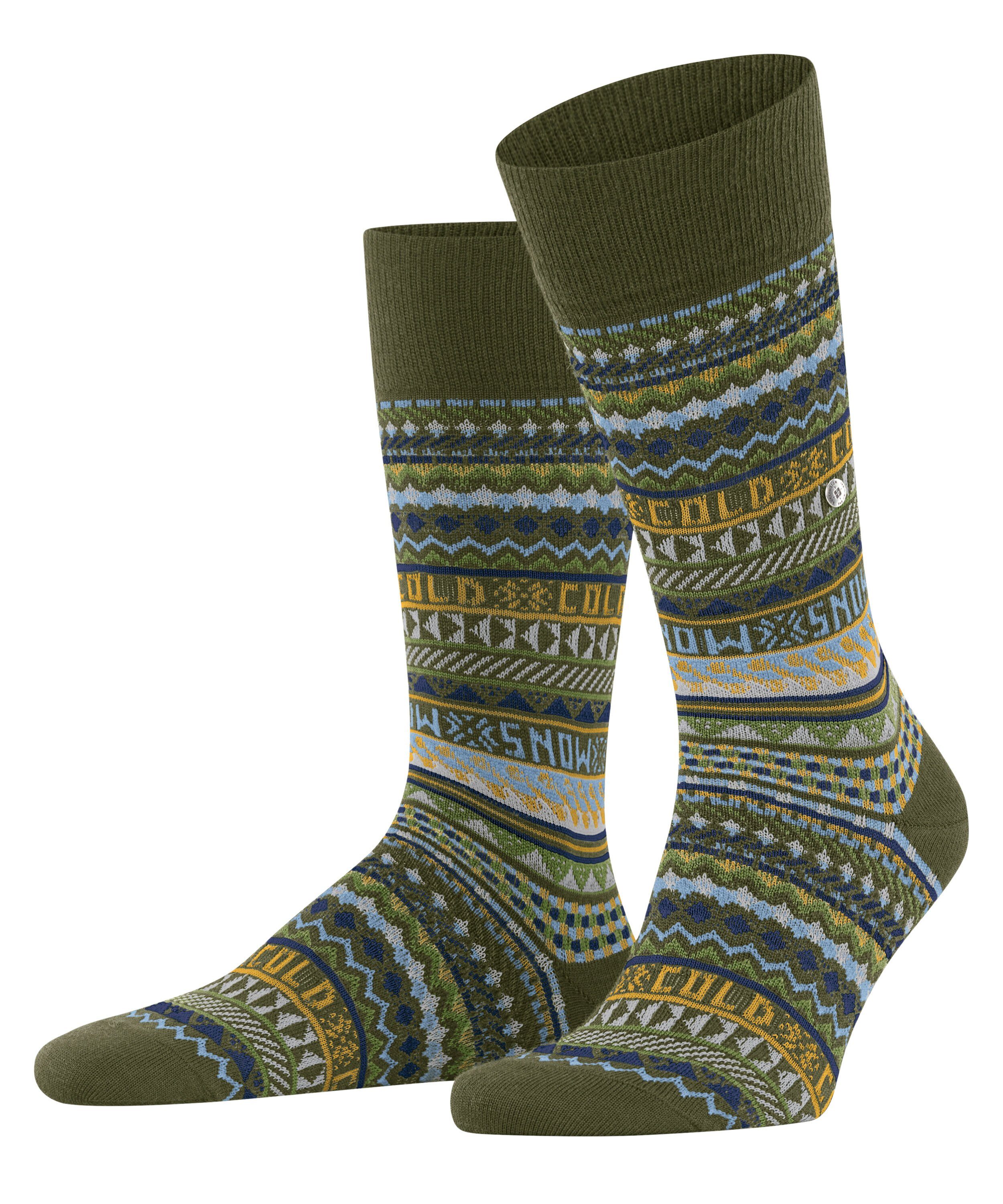 (7657) Burlington Snow forest Isle (1-Paar) Socken