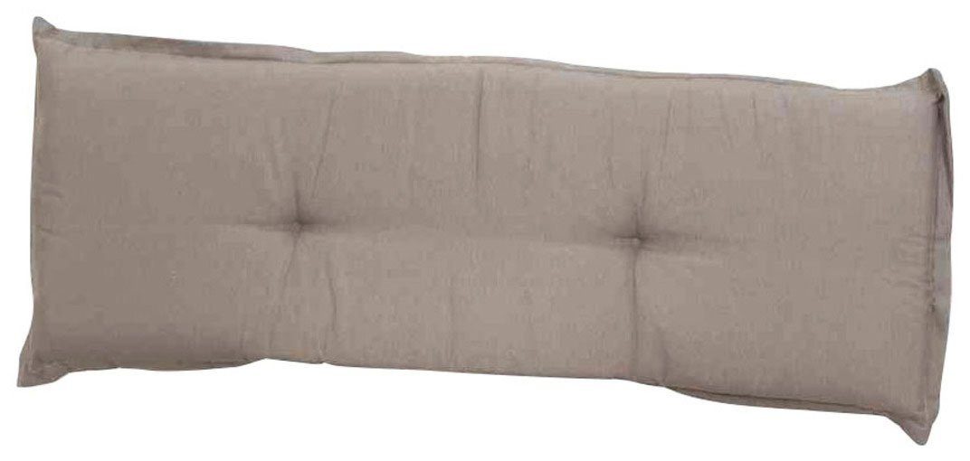 Madison Bankauflage Panama, 140 cm, passend für 3er Bank, 140cm, taupe