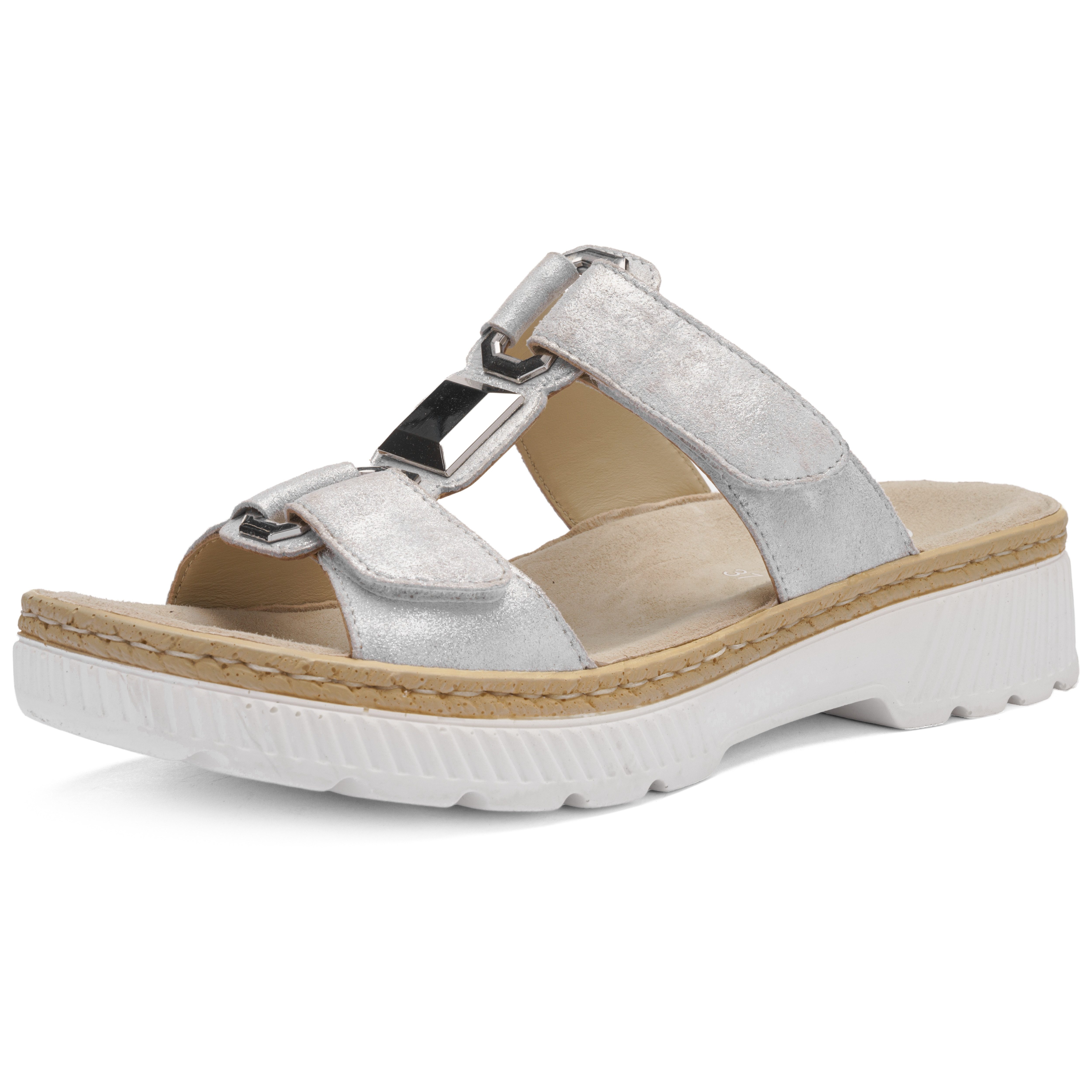 Ara CAPRI Pantolette, Plateau, Sandale, Sommerschuh in Weite G (weit)