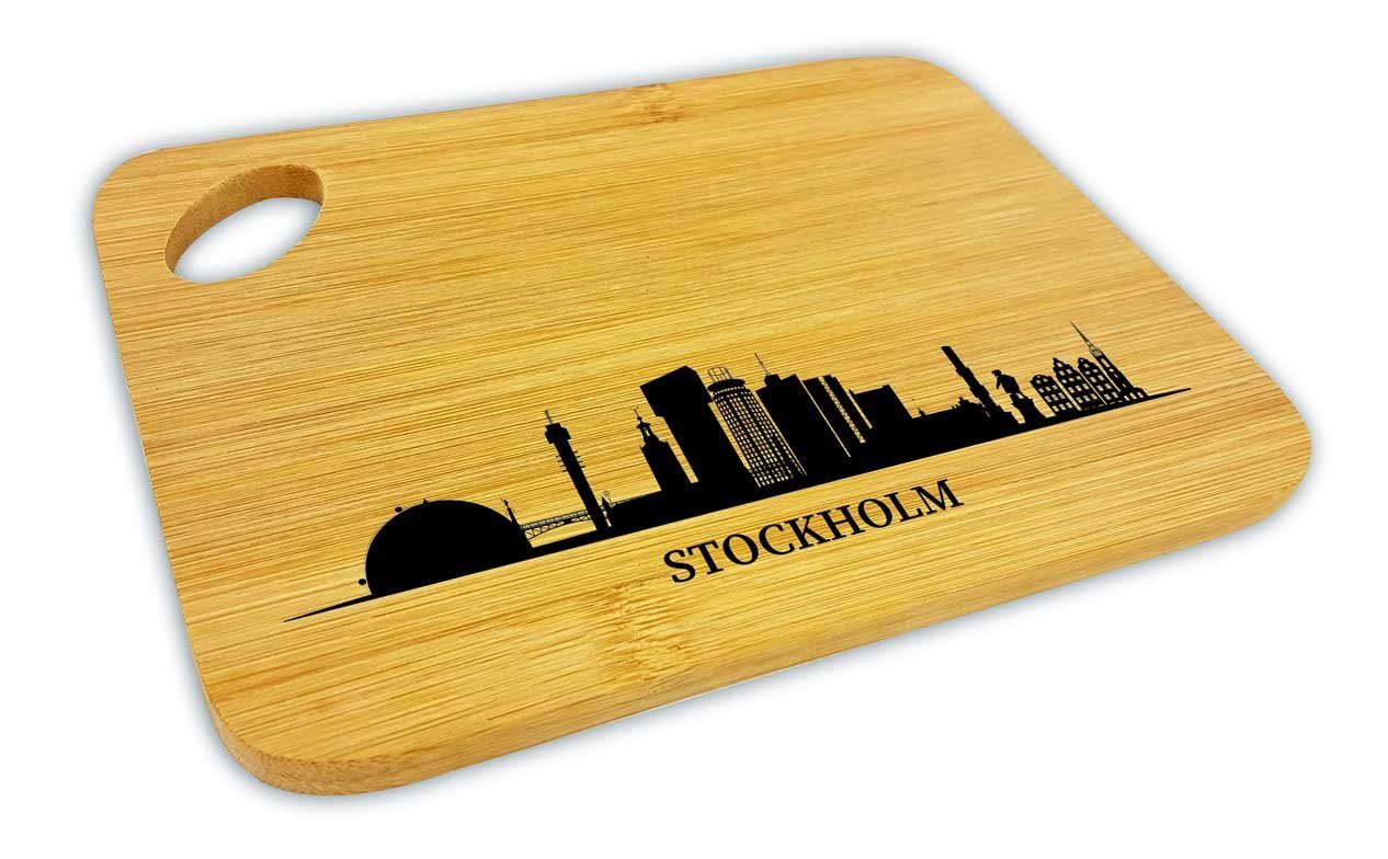 die Frühstücksbrett Bambus Stockholm, Stadtmeister Skyline
