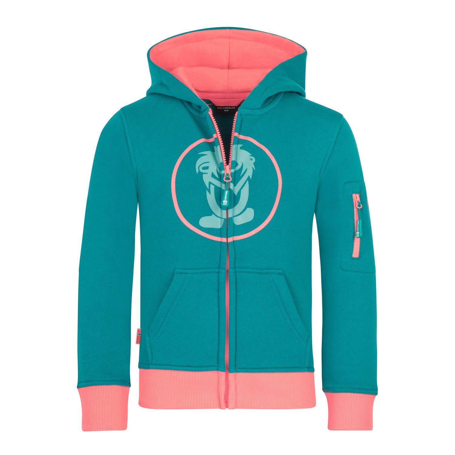 Meeresgrün/Coralrosa/Trockenes Blaugrün