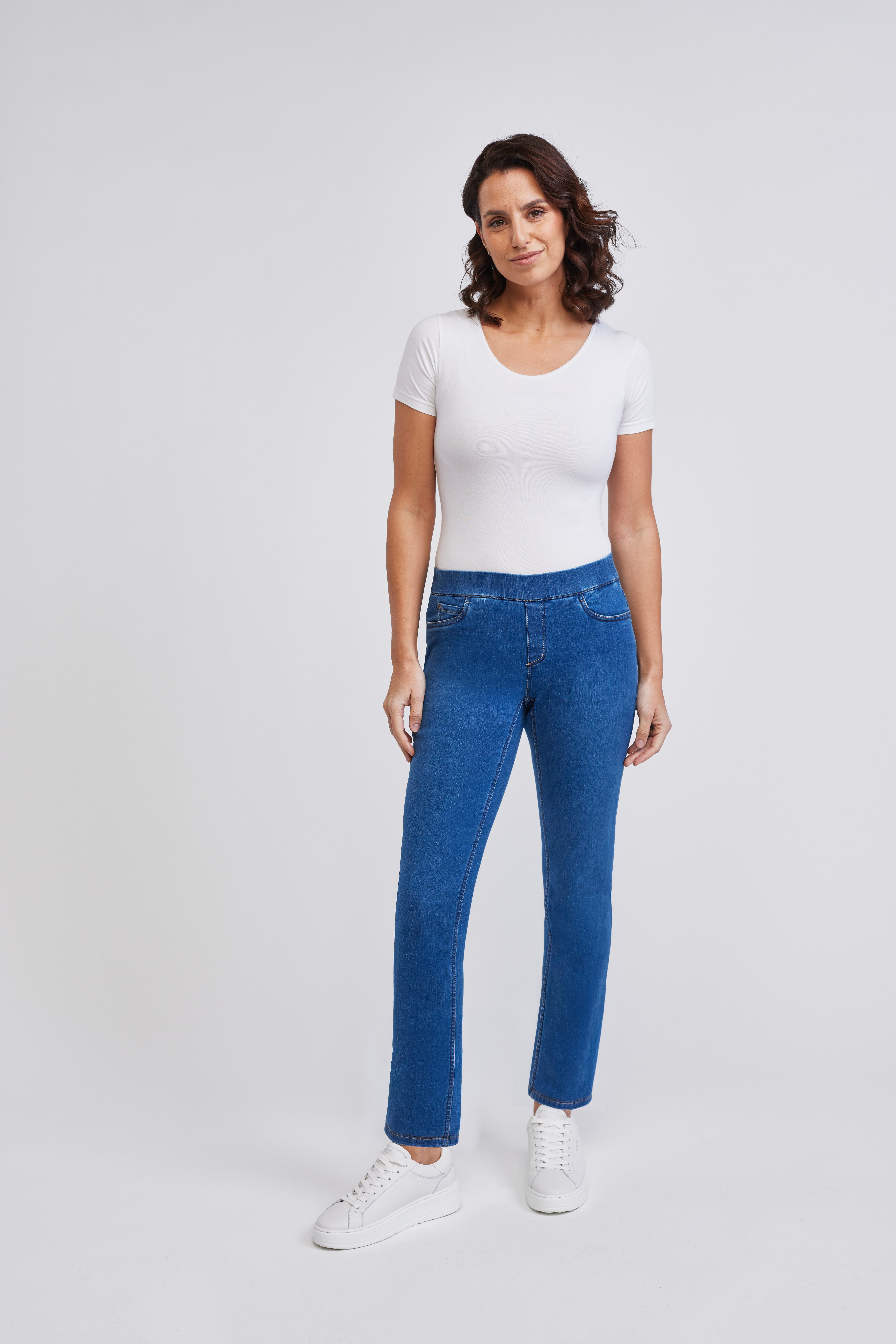 wonderjeans Schlupfjeans Pull on Super bequem auch im Sitzen – Bild 2 von 4