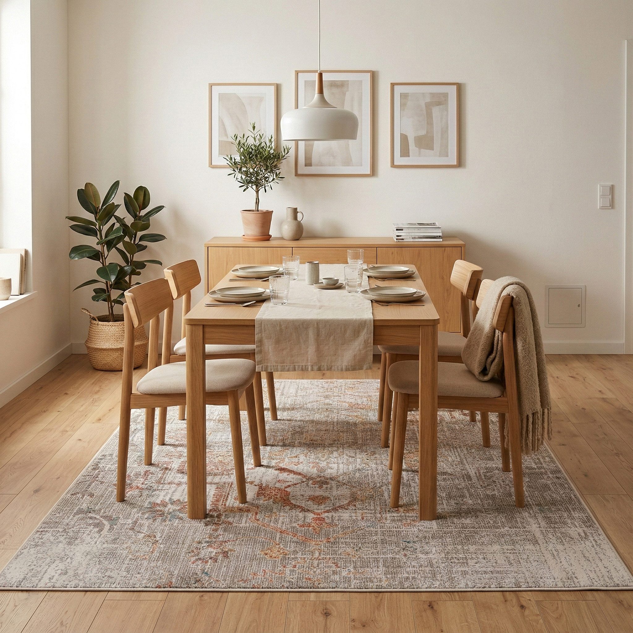 Pergamon Outdoorteppich Indoor Outdoor Teppich Lagos Vintage, Rechteckig, Höhe: 4 mm