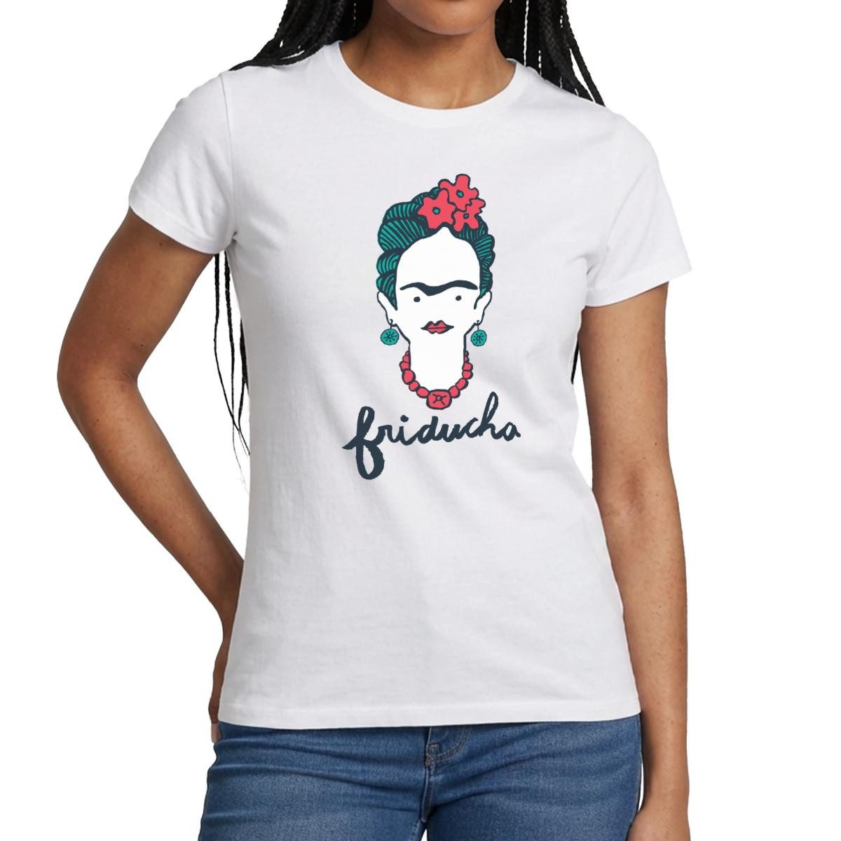 Spreadshirt T-Shirt Frida Kahlo Sketch Friducha Frauen T-Shirt (1-tlg) günstig online kaufen