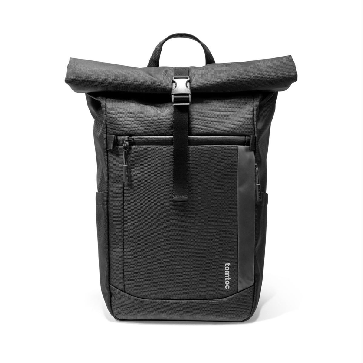 tomtoc Freizeitrucksack Navigator-T61 25L-30L Rolltop Backpack black