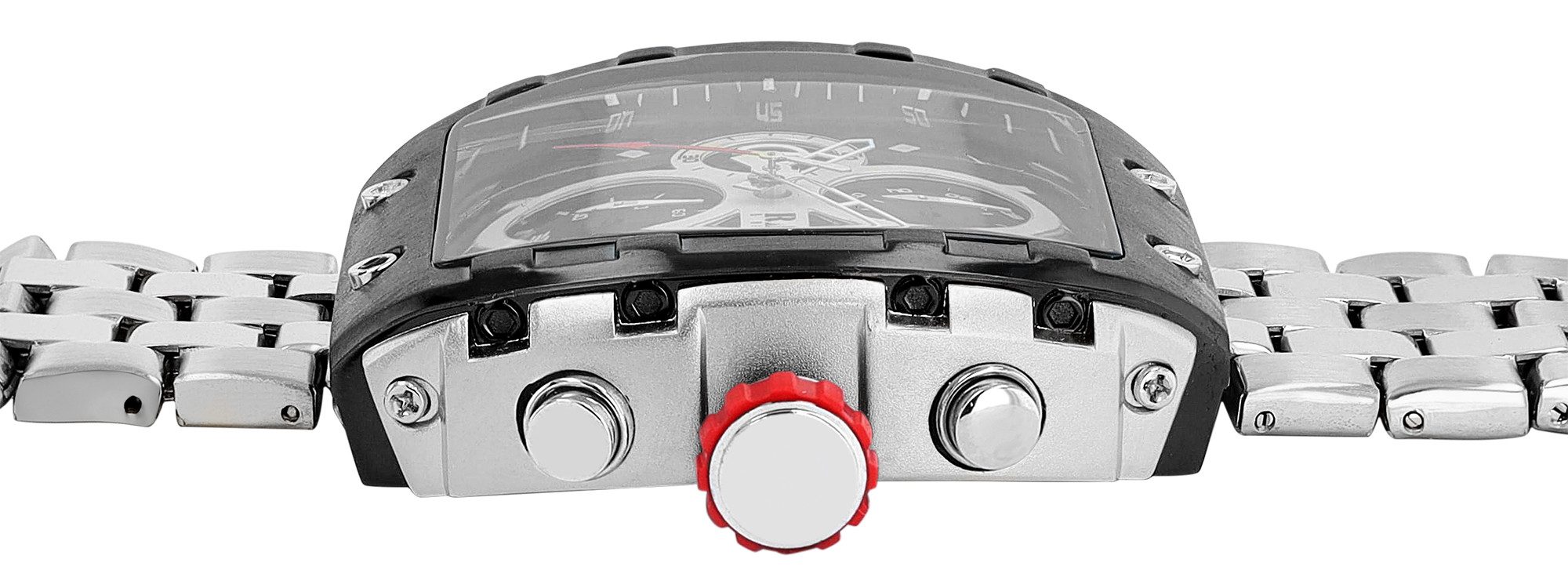 Raptor Limited Quarzuhr Louis Edelstahlarmband, rechteckiges günstig online kaufen
