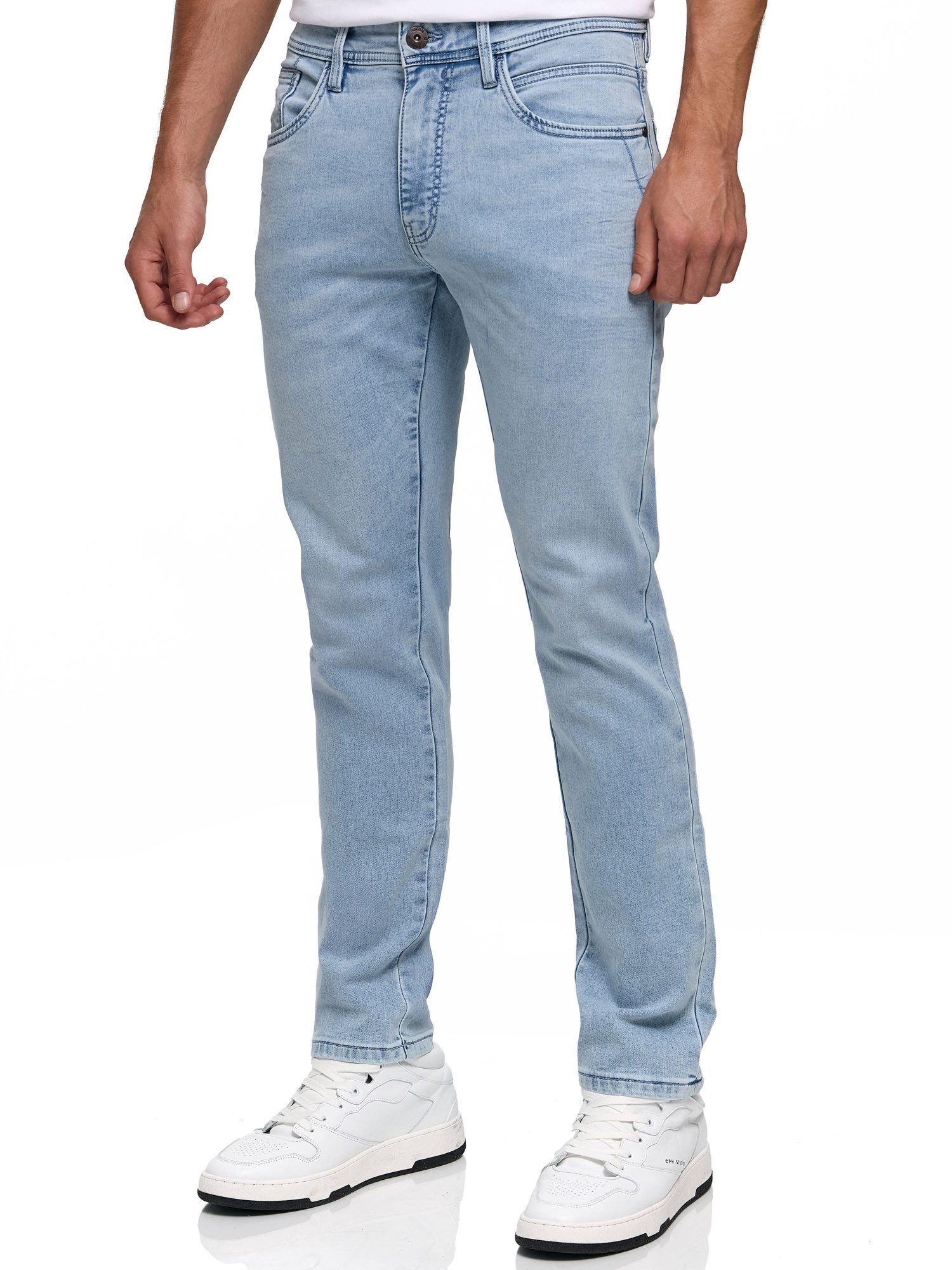 Indicode Regular-fit-Jeans INCoil Baumwollmischung, regular fit