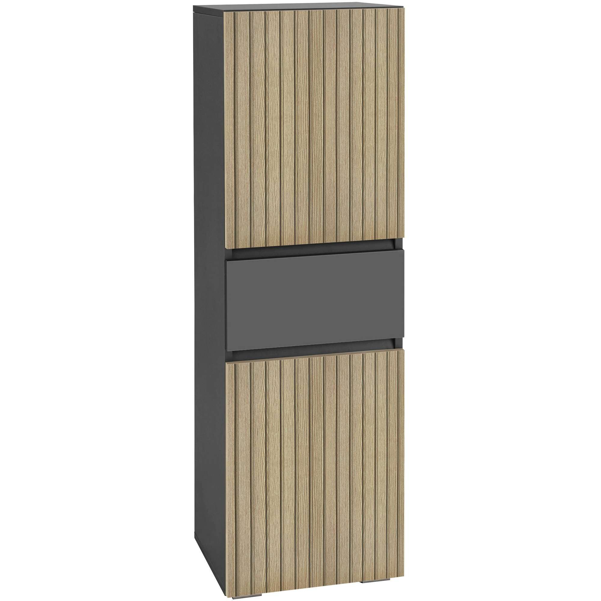 Home affaire Midischrank Wisla Höhe 130 cm, mit Türen & Schubkasten