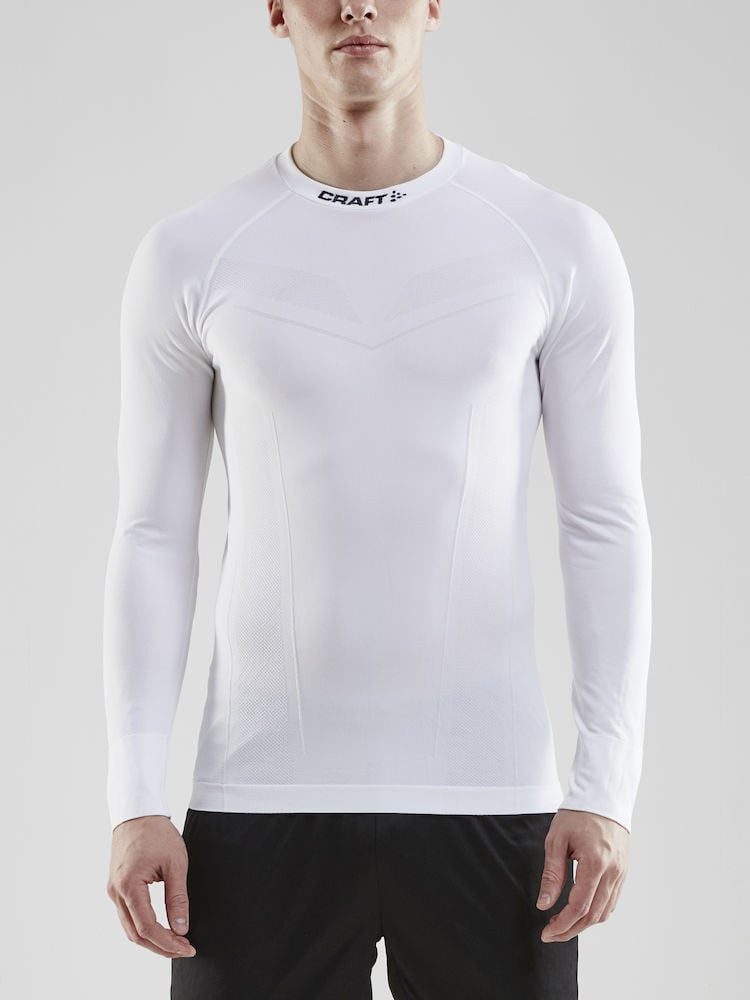 Craft Langarmshirt Pro Control Seamless (nahtlos) Unterwäsche weiss Herren günstig online kaufen