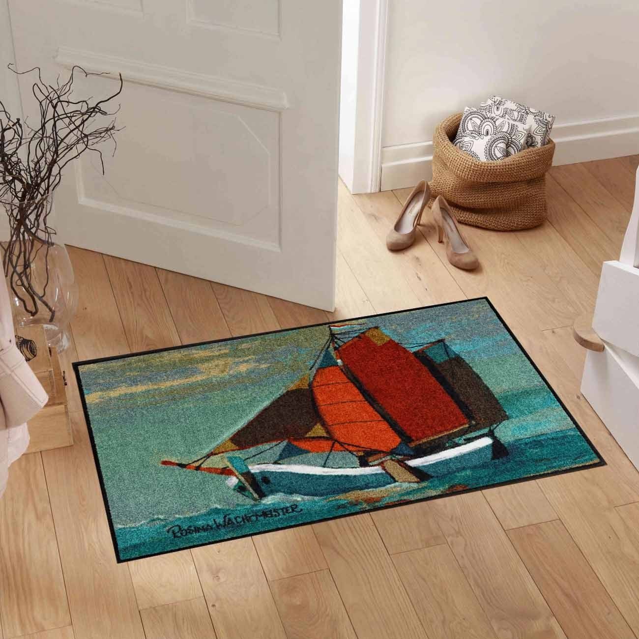 Salonloewe Fußmatte Fußmatte 50x75 Rosina Wachtmeister Sail Away, Eingangsmatte normal, Höhe: 500 mm