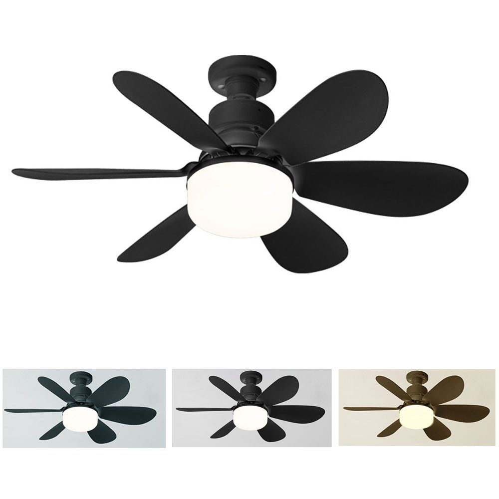 JOYOLEDER Deckenventilator LED-Lüfterlampe, 40 W, Timer, günstig online kaufen