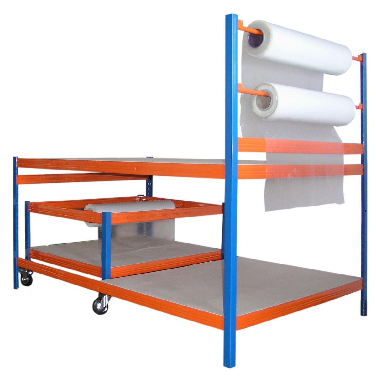 Szagato Werkbank Packtisch 300kg Profi SZAGATO Verpackungstisch Pakettisch Packstation, (1-tlg)