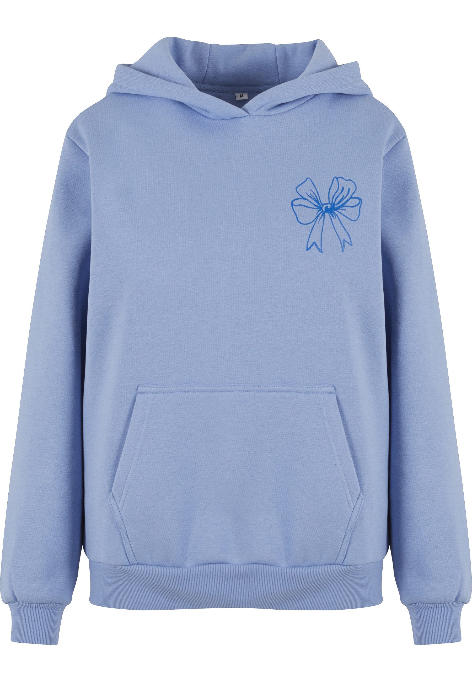 Miss Tee Kapuzenpullover Miss Tee Good Vibes Bow Ladies Fluffy Hoody (1-tlg)