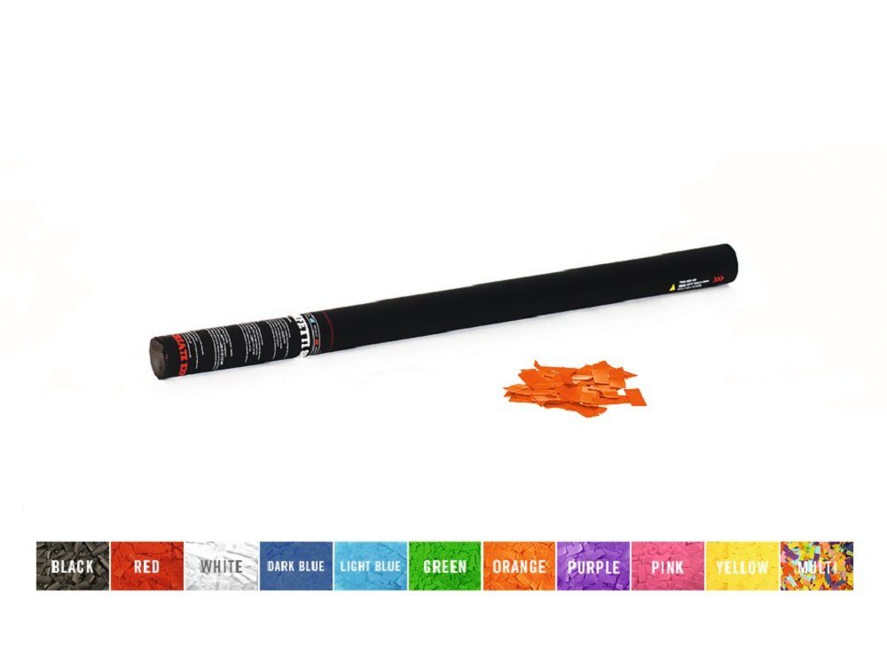 FX orange verschiedene Fx TCM Konfetti TCM 80cm, Farben Konfetti-Shooter