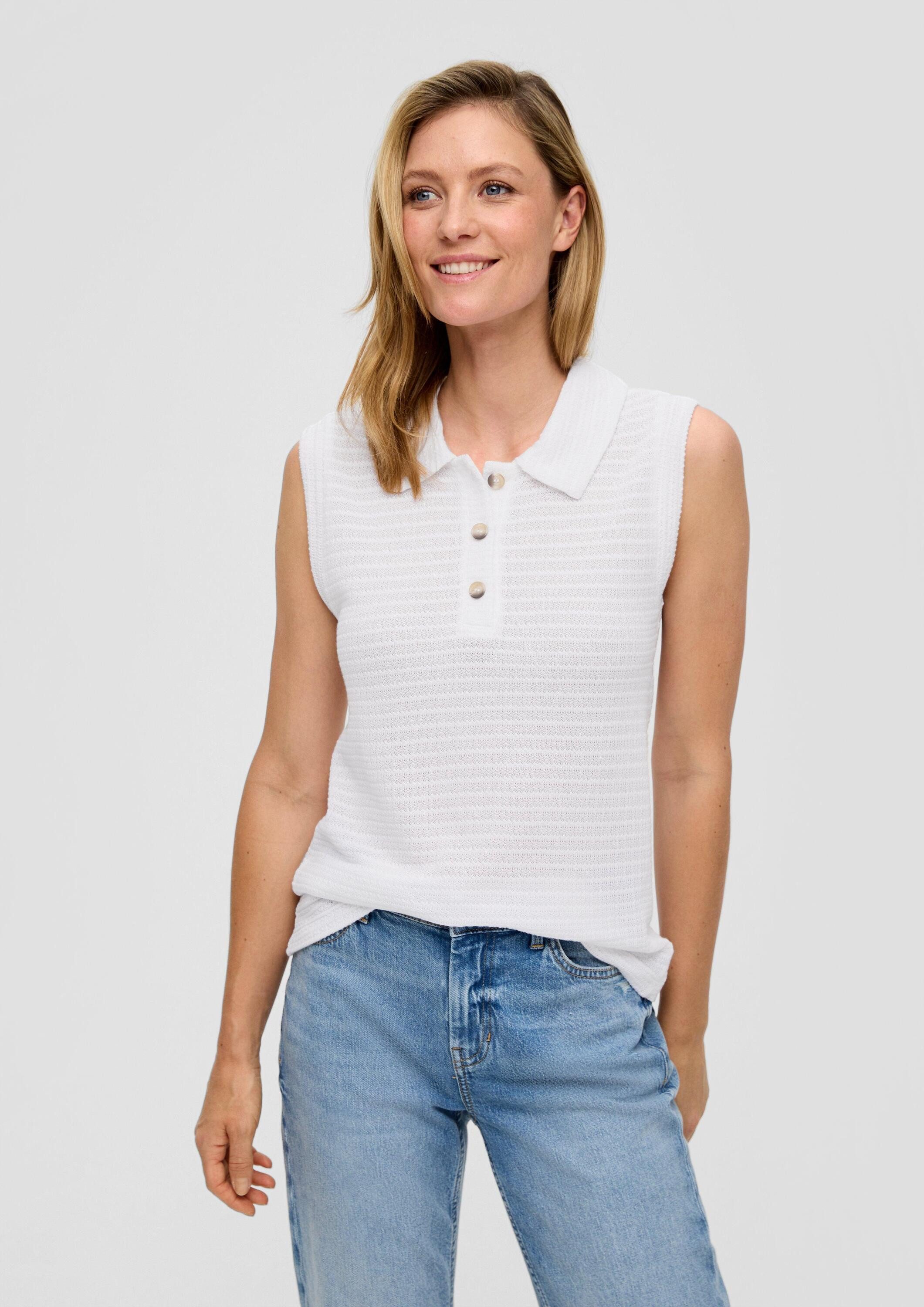 s.Oliver Kurzarmshirt T-Shirt (1-tlg) günstig online kaufen