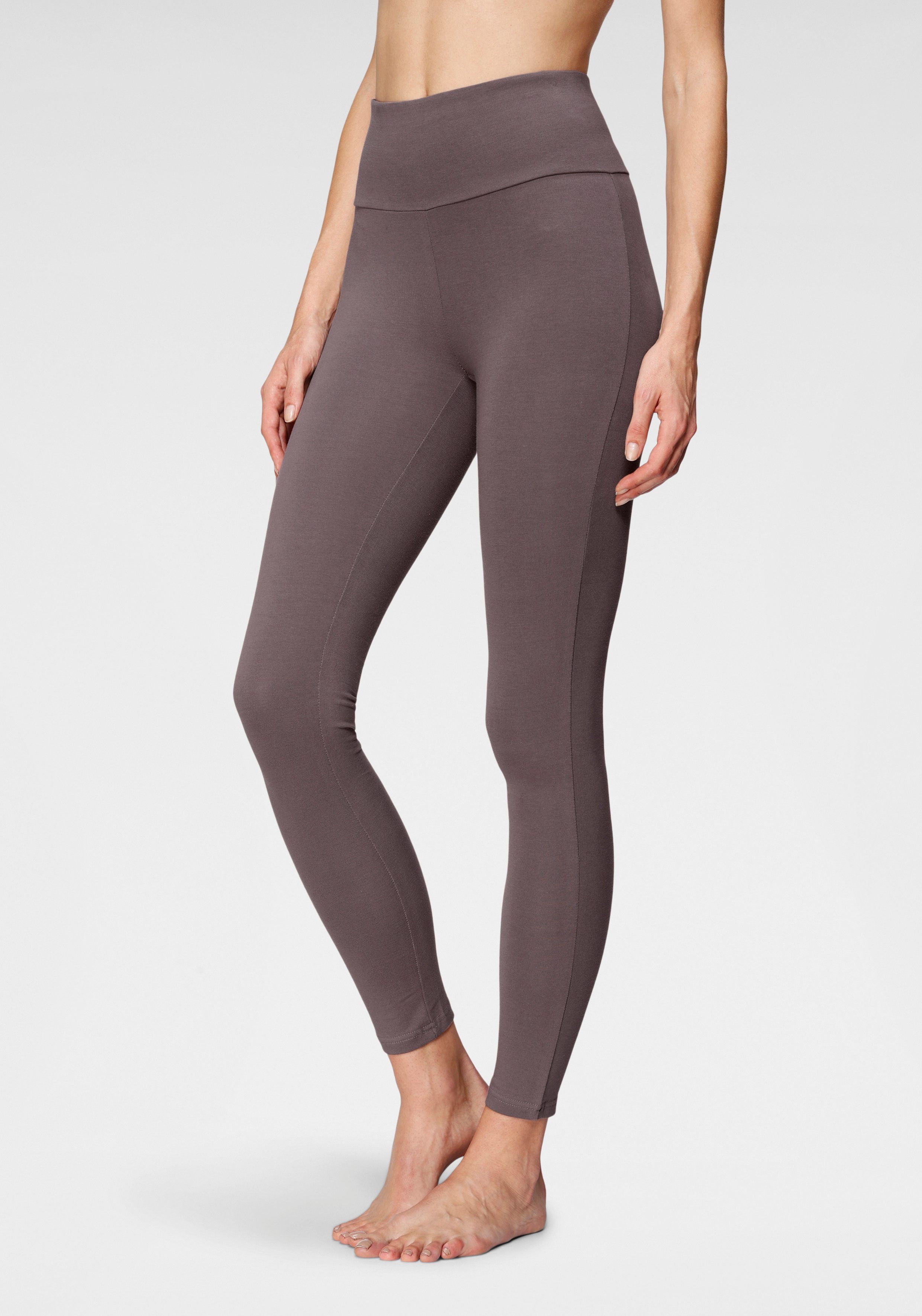LASCANA Leggings mit breitem Bündchen – Bild 5 von 5