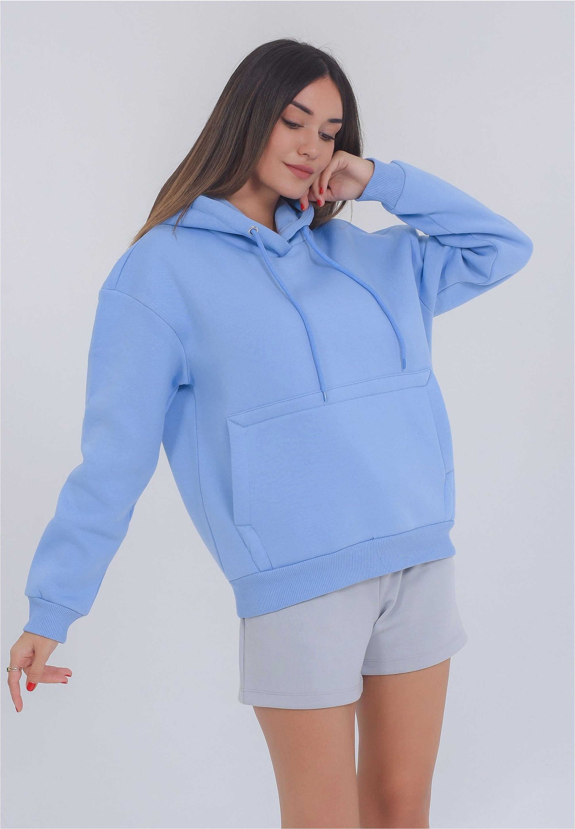 freshlions Kapuzensweatshirt Balina (1-tlg) mit elastischen günstig online kaufen