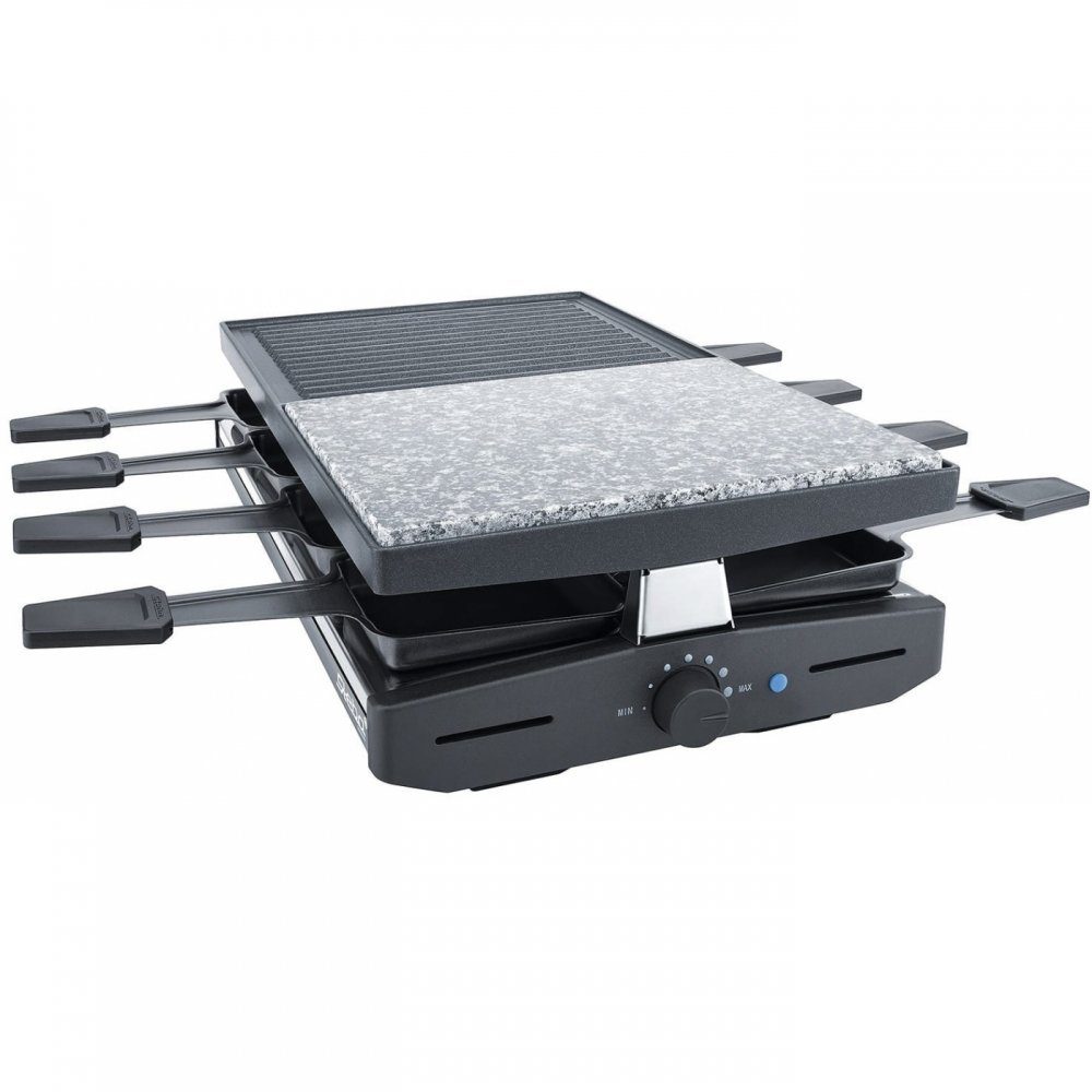 Steba 58 Raclette Antihaftbeschichtung Natursteingrillplatte 1200W RC