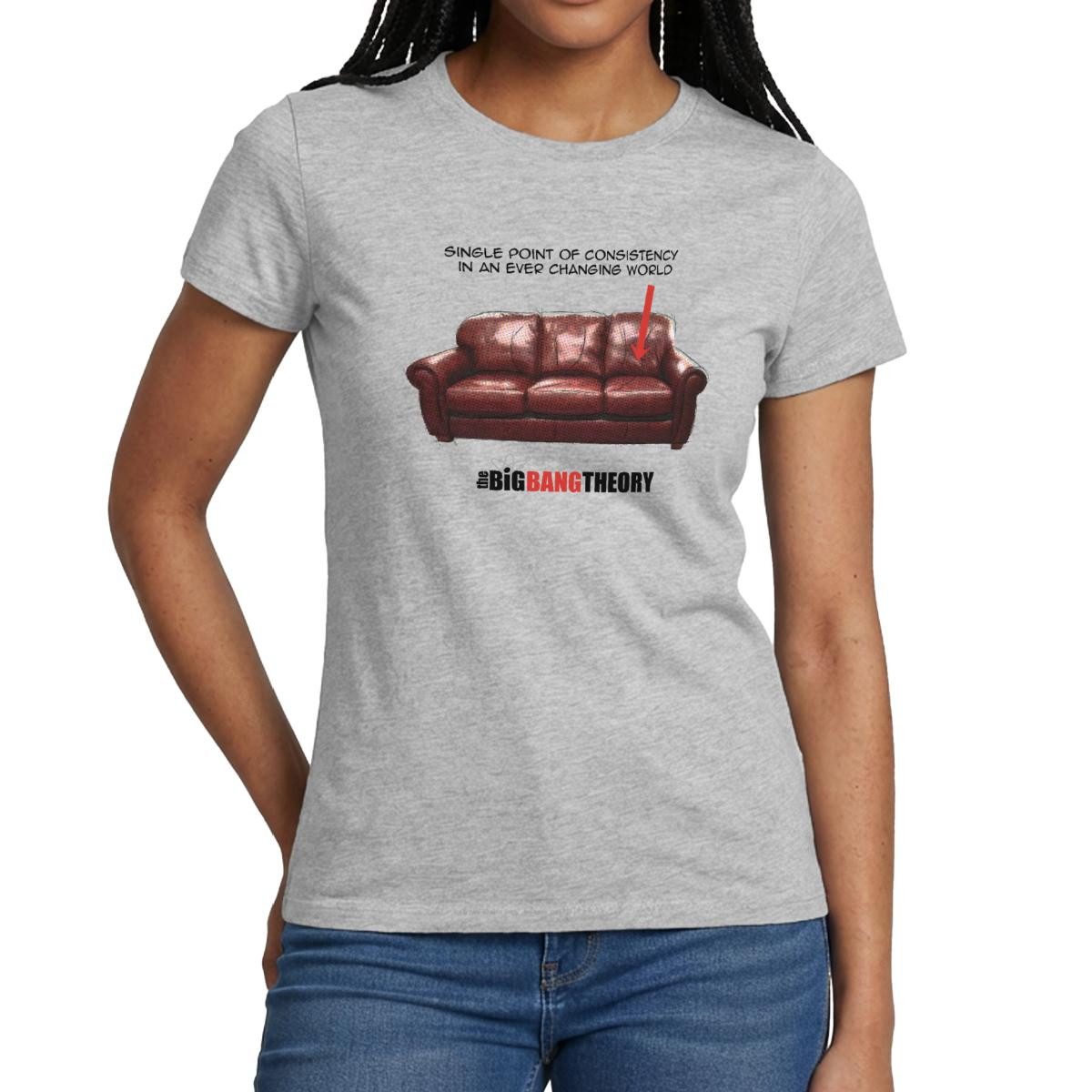T-Shirt The Big Bang Theory Couch Frauen T-Shirt