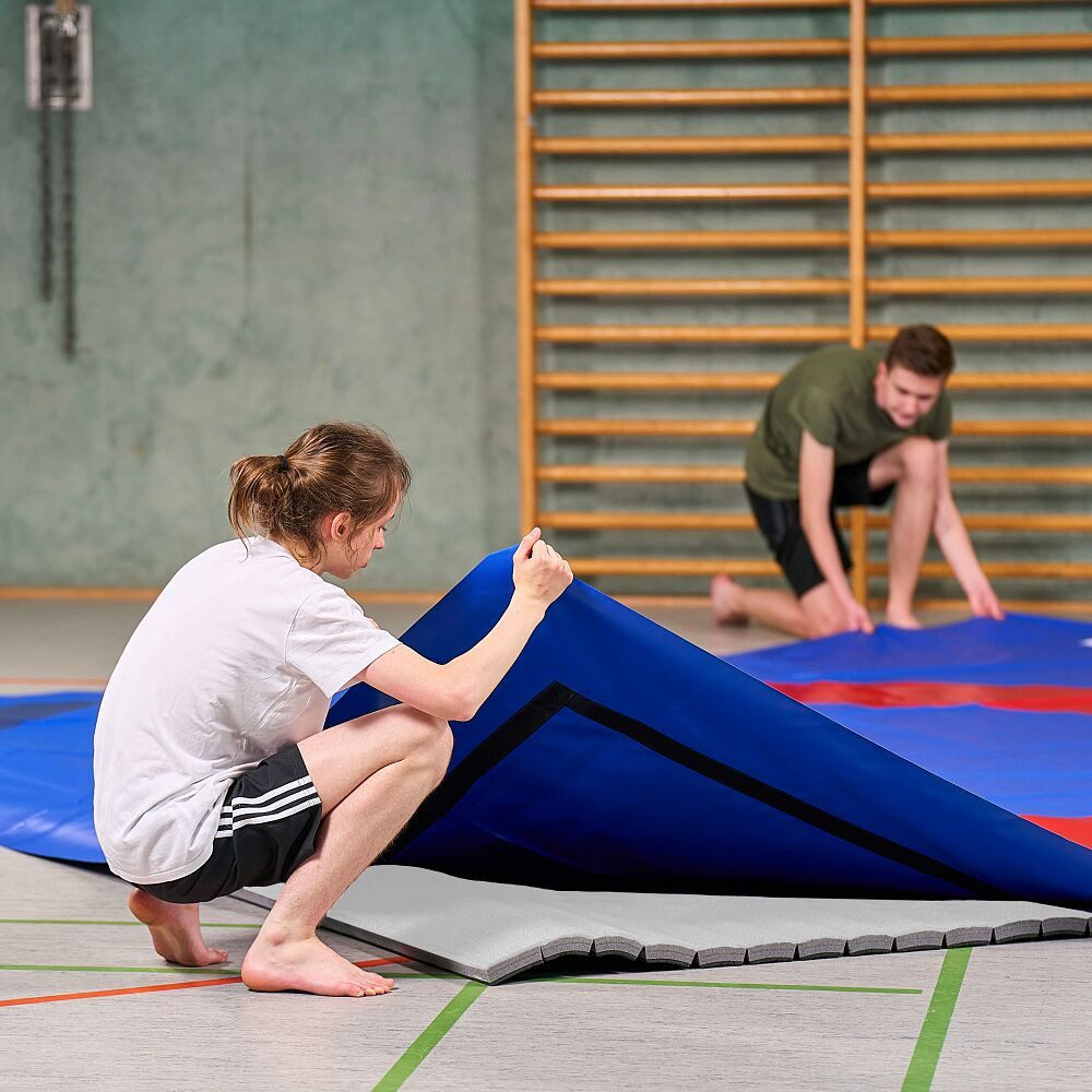 Sport-Thieme Kampfsportmatte Bodenturnfläche Ringen und Raufen, Ideal für Schulen, Vereine und andere Institutionen