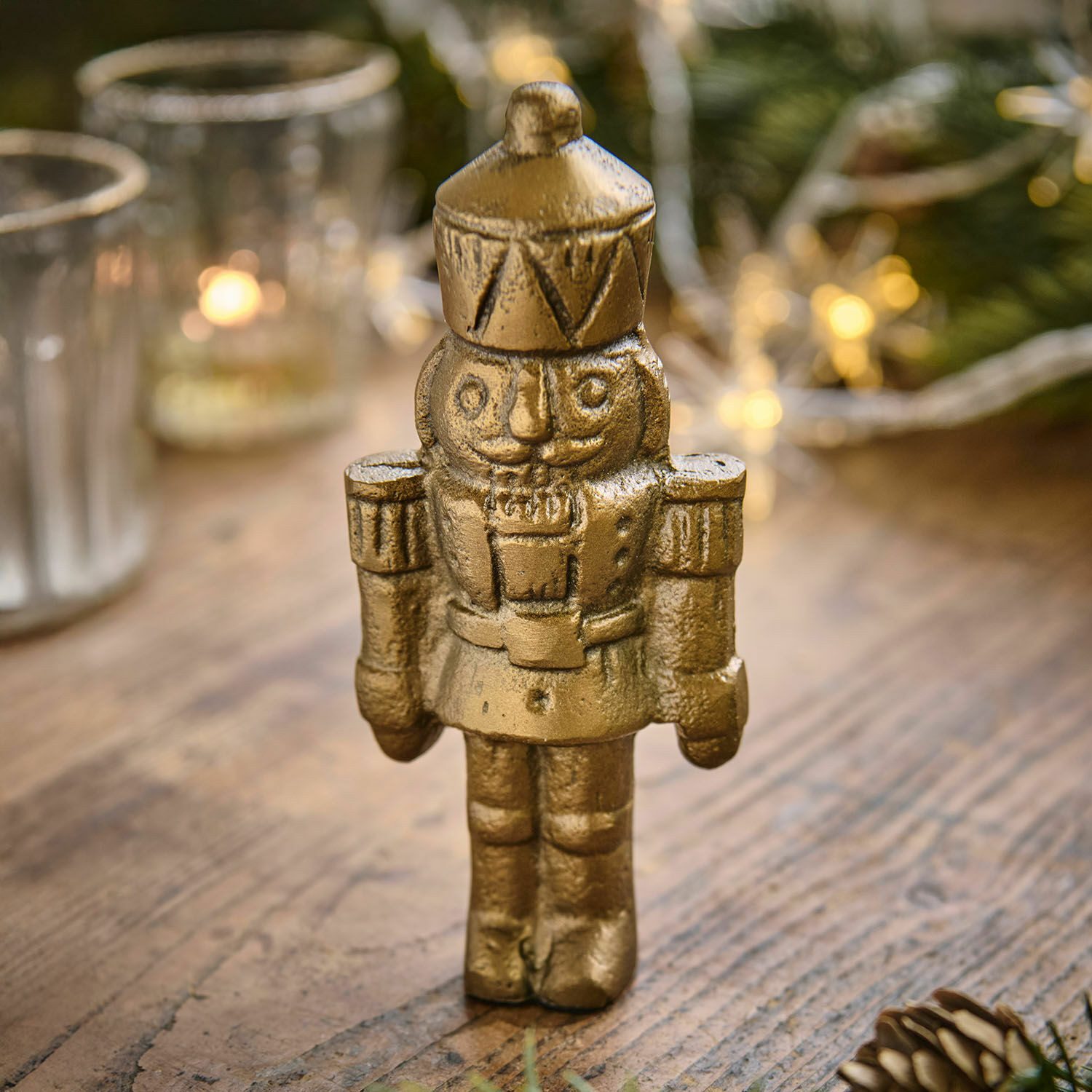 Mirabeau Weihnachtsfigur Deko-Figur Zarilith antikmessing (kein Set, kein Set)