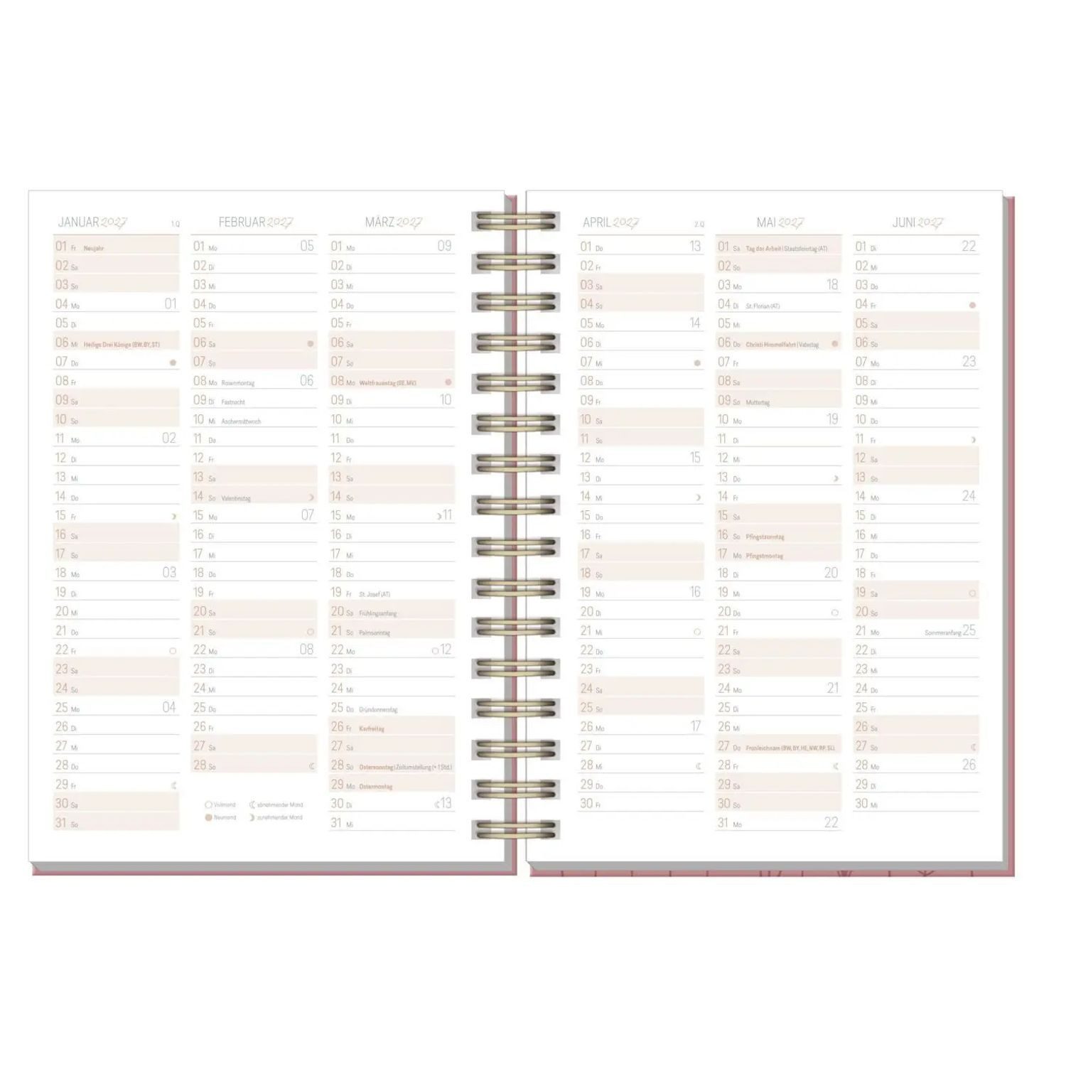 Häfft Taschenkalender Lieblings-Timer 2027