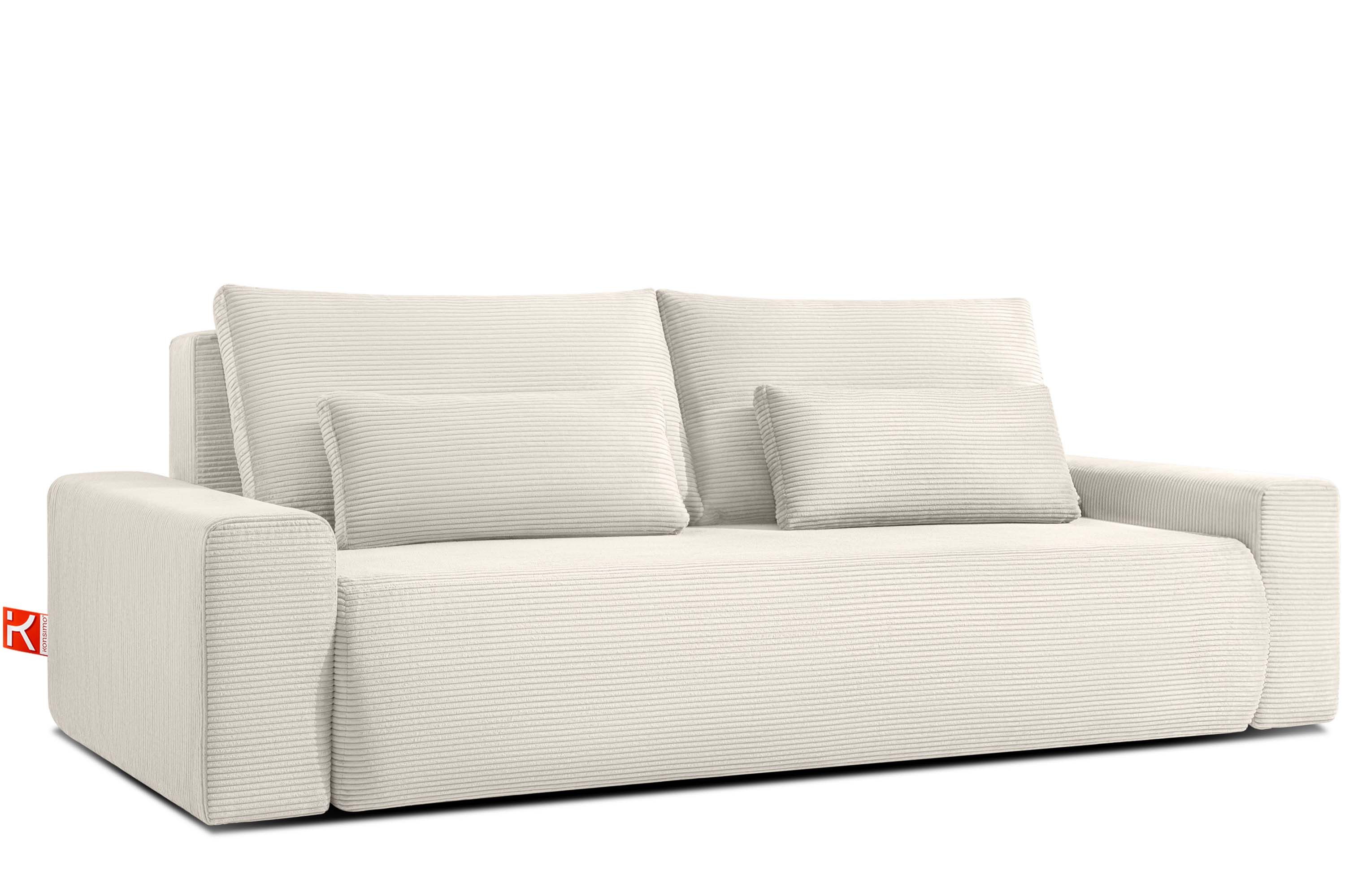 KONSIMO® 3-Sitzer MOLLIS Schlafsofa, Einzelsofa, mit günstig online kaufen