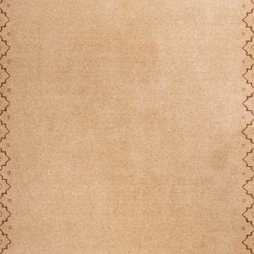 Wollteppich Gabbeh - Loribaft Softy - 242 x 170 cm - hellbraun, morgenland, rechteckig, Höhe: 12 mm, Wohnzimmer, Einzelstück