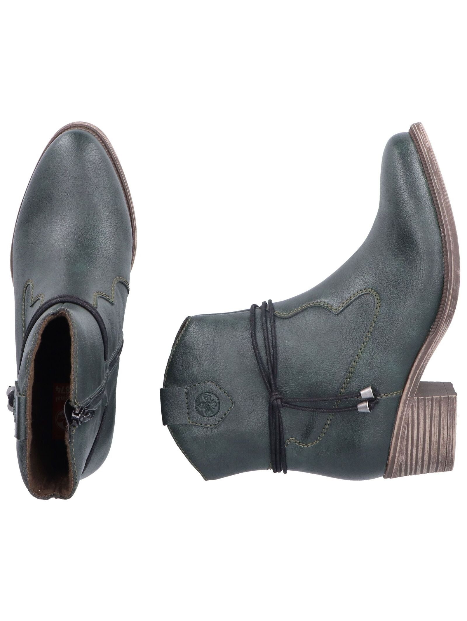 Rieker Rieker Stiefelette Lederimitat Bikerboots