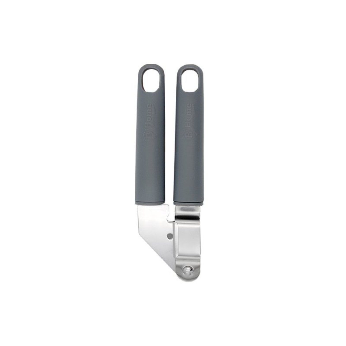 bahama Knoblauchpresse aus hochwertigem Edelstahl mit ergonomischem Griff & Sieb (1 St), Edelstahl