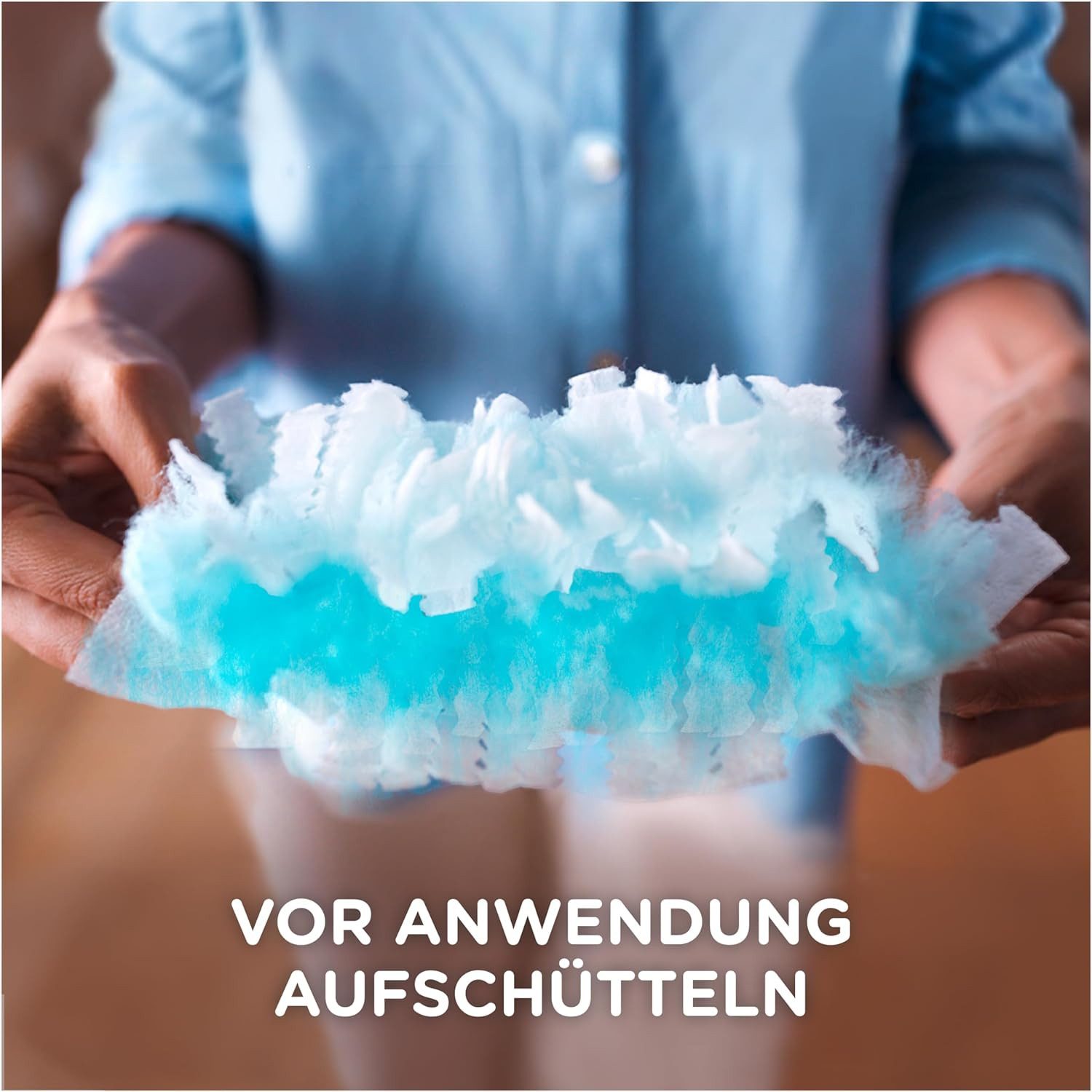 Swiffer Staubwedel 1x Swiffer Staubmagnet Kit mit 1 Handgriff und 7 Nachfülltücher (1-St), Duster Staubmagnet Starterset – Bild 4 von 5