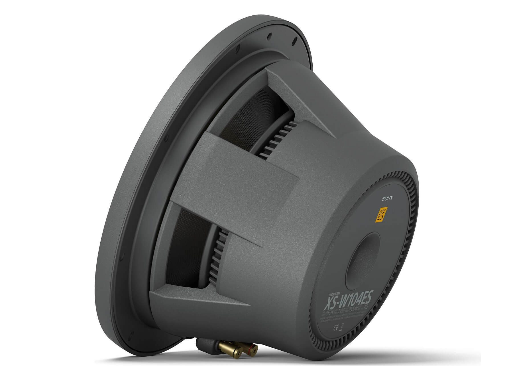 Sony XS-W104ES 25 cm (10 Zoll) Mobile ES? MRC-Subwoofer im Wabendesign Auto-Subwoofer (350 W, max.: W 25 cm)