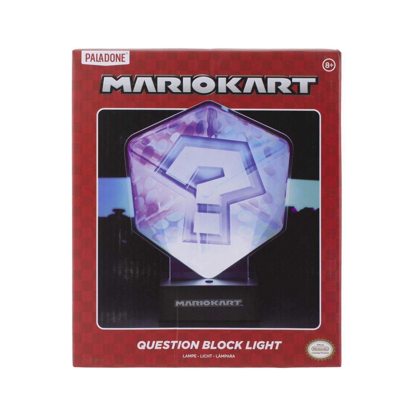 Fragezeichen Question Block Super Nachttischlampe Lampe MARIO Tischlampe Paladone KART
