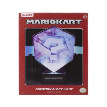 Paladone Nachttischlampe Super MARIO KART Fragezeichen Lampe Tischlampe Question Block