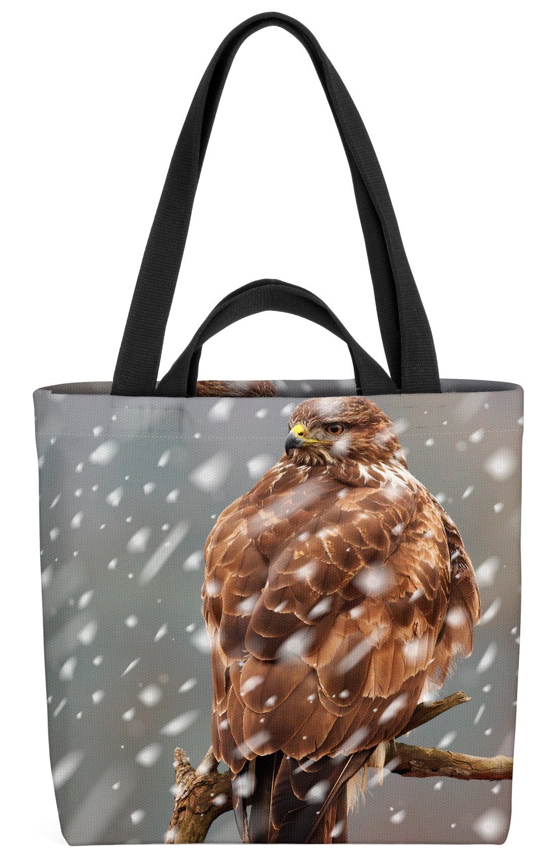 VOID Henkeltasche (1-tlg), Bussard Vogel Raubvogel Greifvogel buzzard raubvögel tier wildlife wi