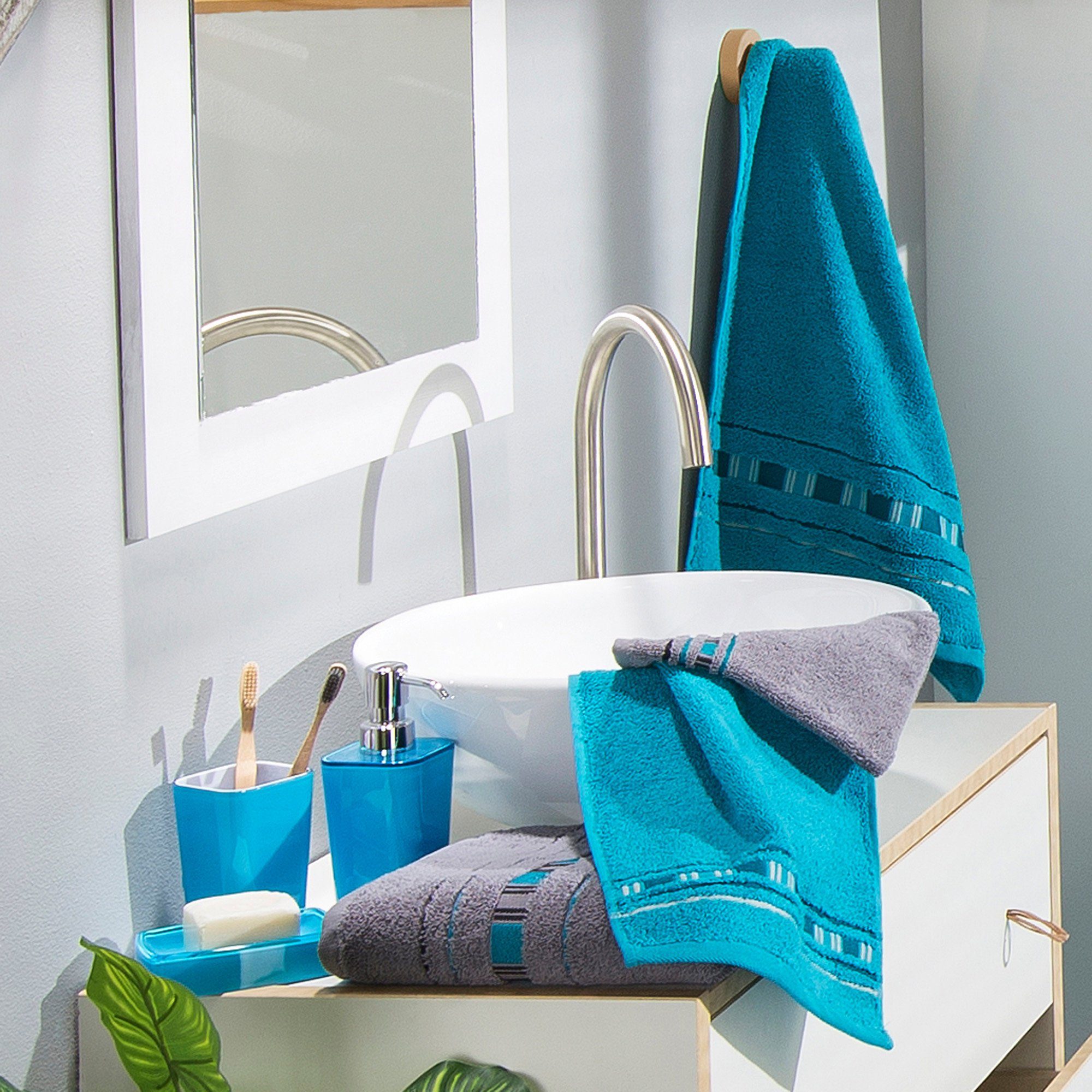 Kleine Wolke Badaccessoire-Set Seifenspender "Easy", Uni günstig online kaufen