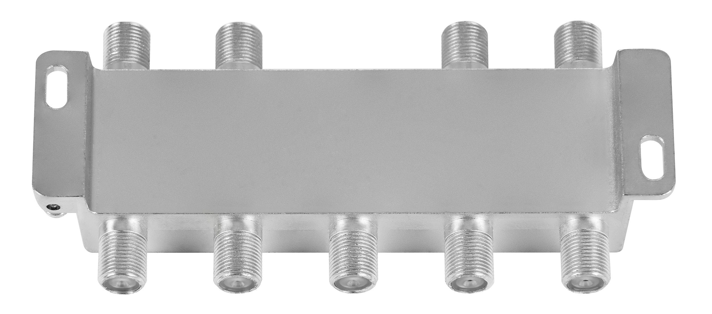 Antenne (Umschalter inkl. LNB) analog/digital 8-Fach, Splitter Radio TV SAT-Antenne 8-fach Satellit Poppstar IEC für Kabel Sat-Verteiler Fernseher Adapter