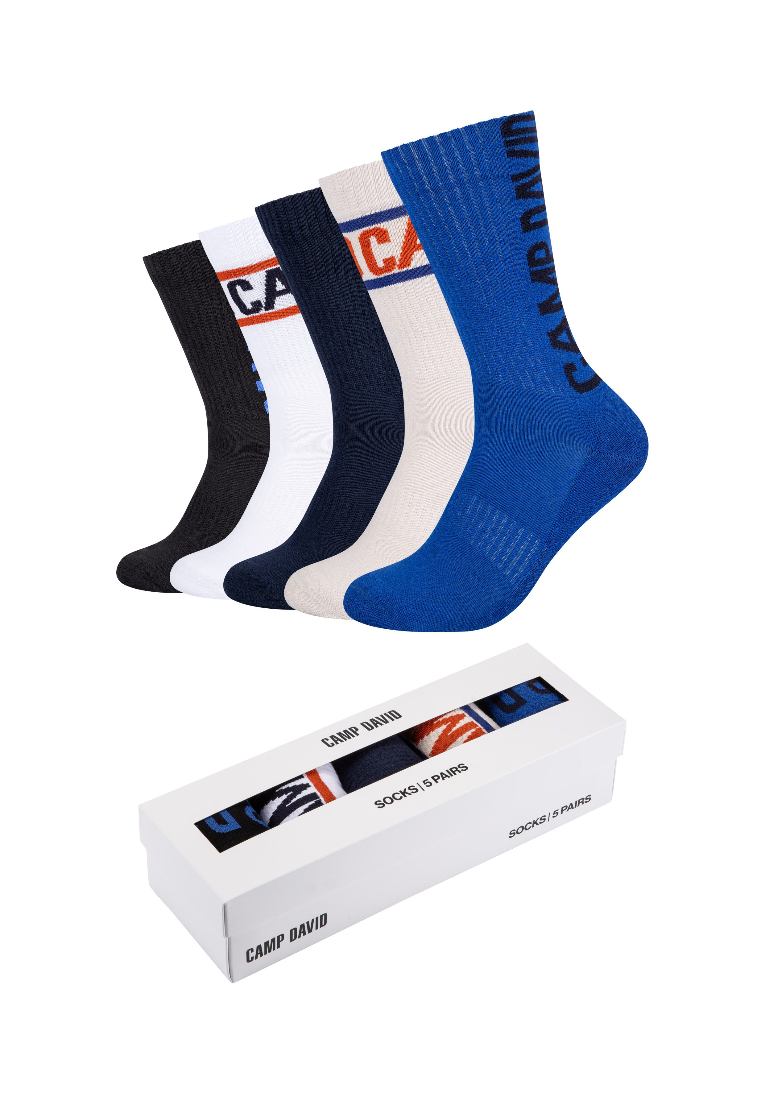 CAMP DAVID Socken (5 Paar)