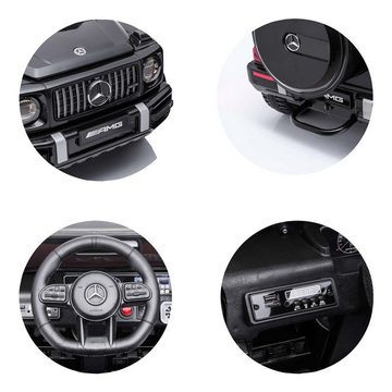 Chipolino Elektro-Kinderauto Elektroauto SUV Mercedes G63, Belastbarkeit 25 kg, AMG Fernbedienung Gurt EVA-Reifen