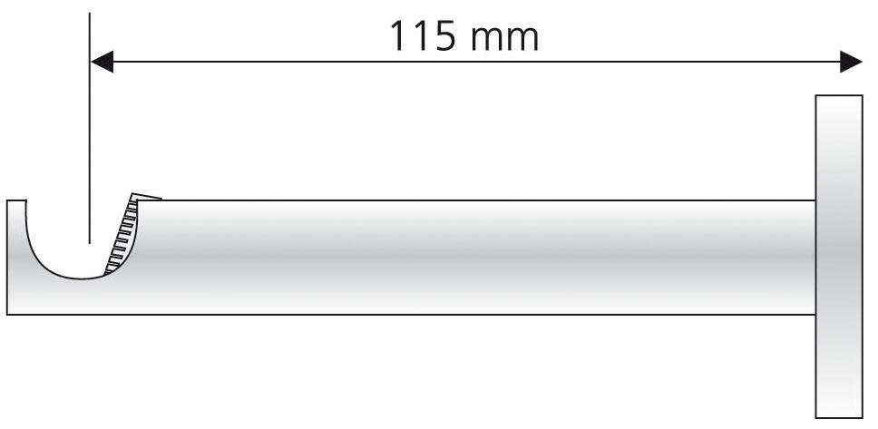 Liedeco Träger, Gardinenstangen, (1-St), für Gardinenstangen günstig online kaufen