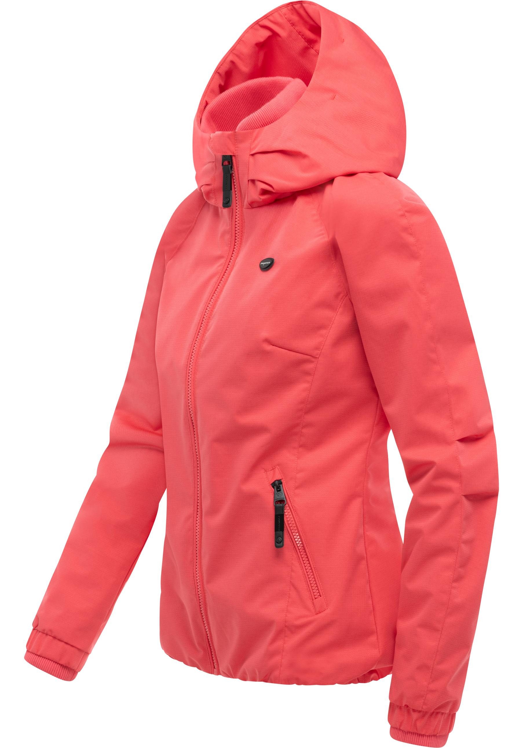 Ragwear Outdoorjacke Dizzie Tech Wasserdichte Damen Übergangsjacke mit groß günstig online kaufen