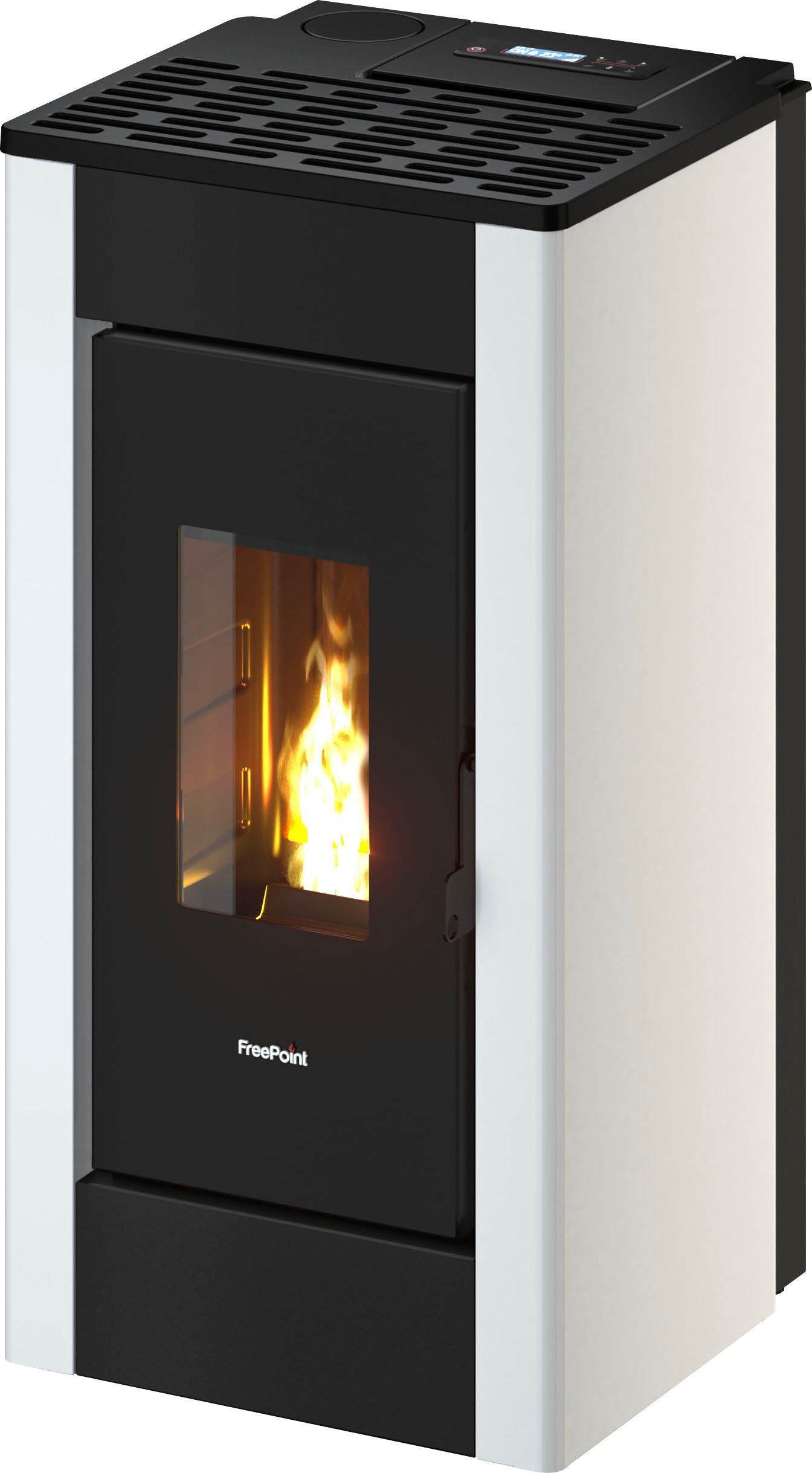 Freepoint Pelletofen Sharp, 7 kW, Zeitbrand