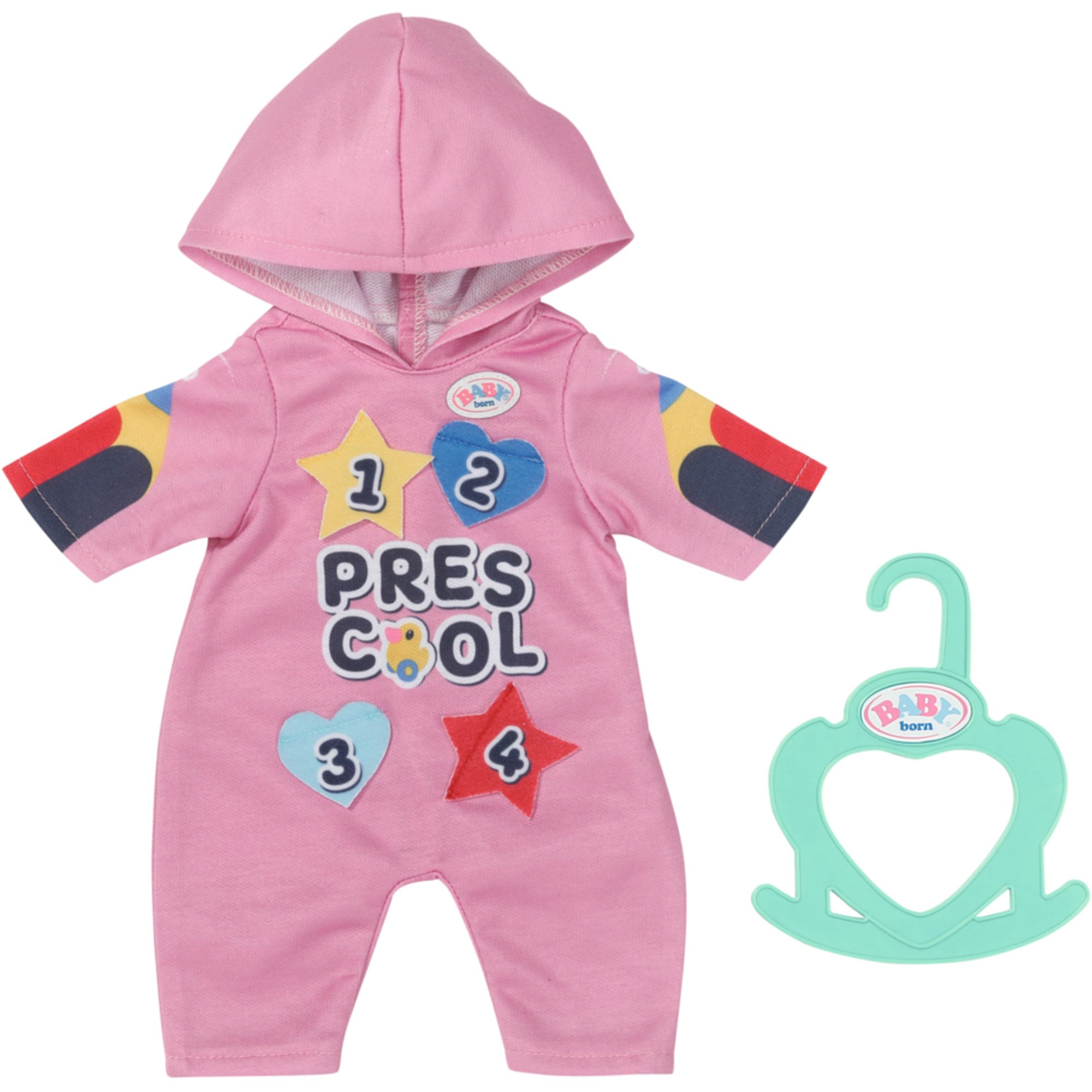 Zapf Creation® ZAPF Creation BABY born® Kindergarten Einteiler + Badges 36cm Puppentheater