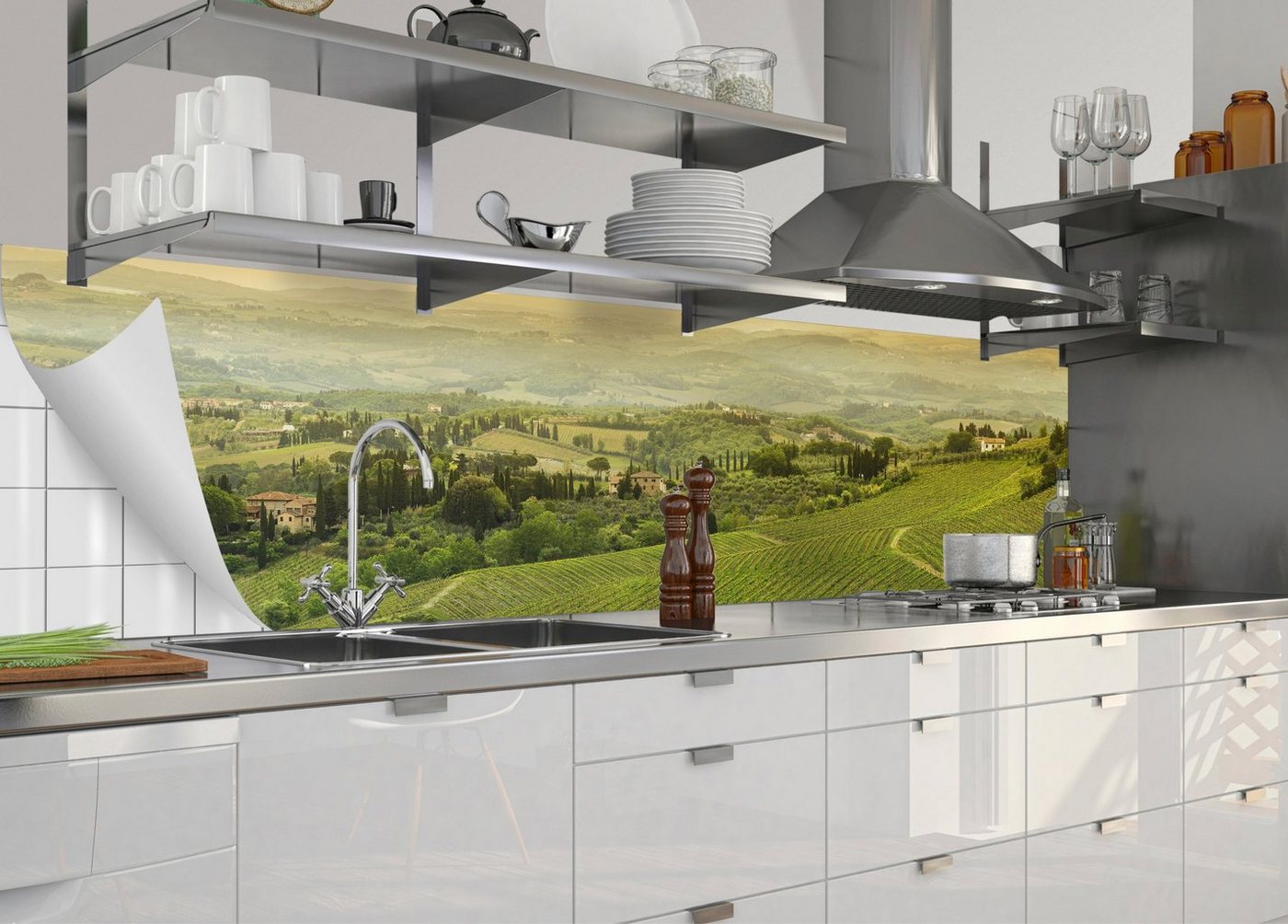 MySpotti Küchenrückwand »fixy Romeo«, selbstklebende und flexible Küchenrückwand-Folie-HomeTrends