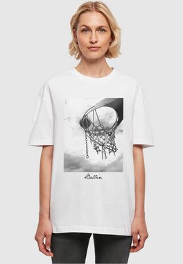 MisterTee T-Shirt MisterTee Damen Ladies Ballin 2.0 Oversized Boyfriend Tee (1-tlg)