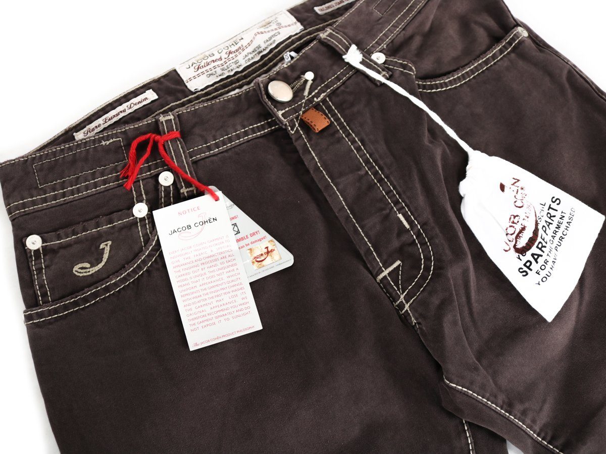 Jeans JACOB J620-Vintage - Straight-Jeans Lila 060 Handgefertigte COHEN Hose
